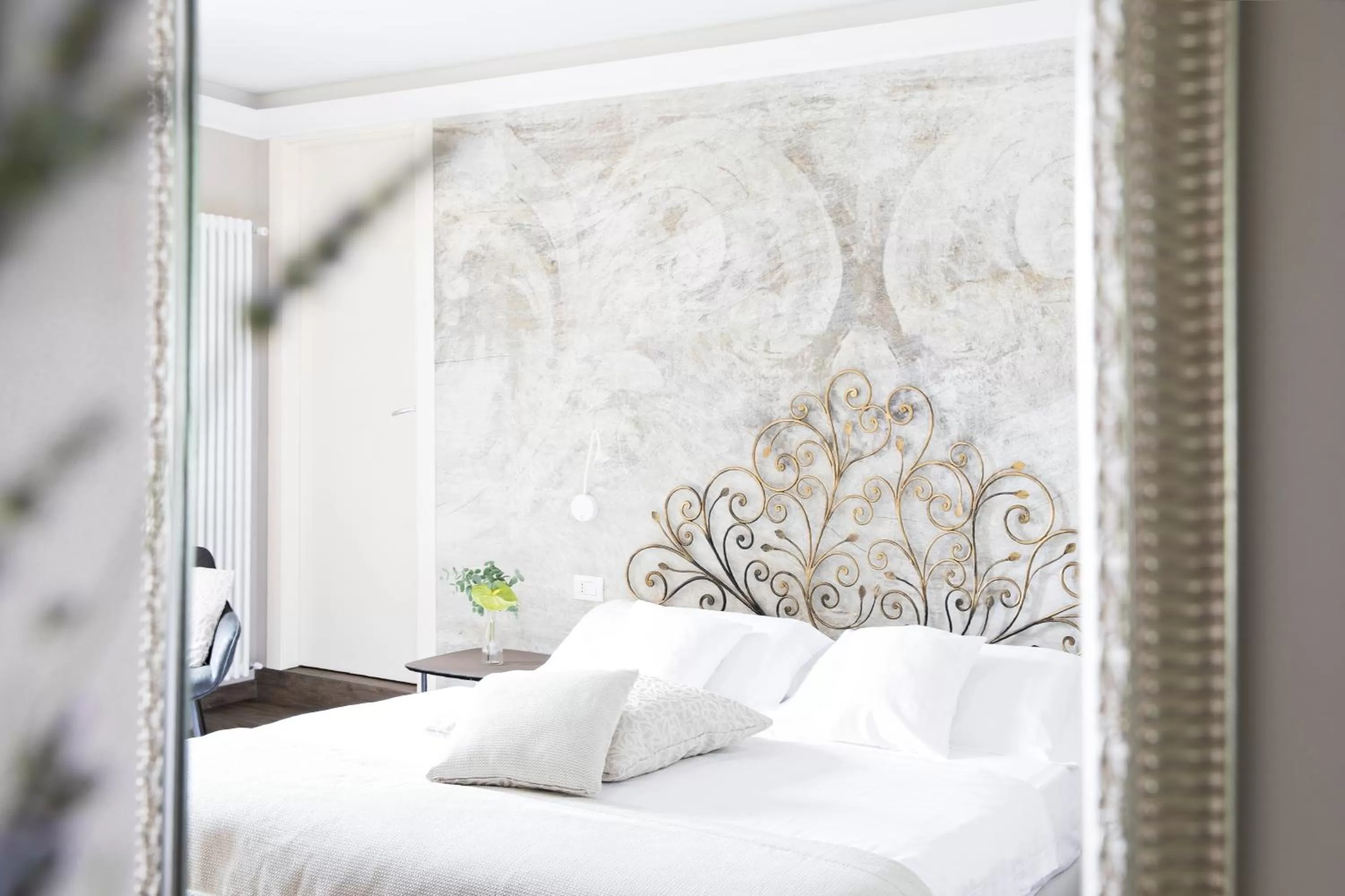 Bed in Relais Villa Porta