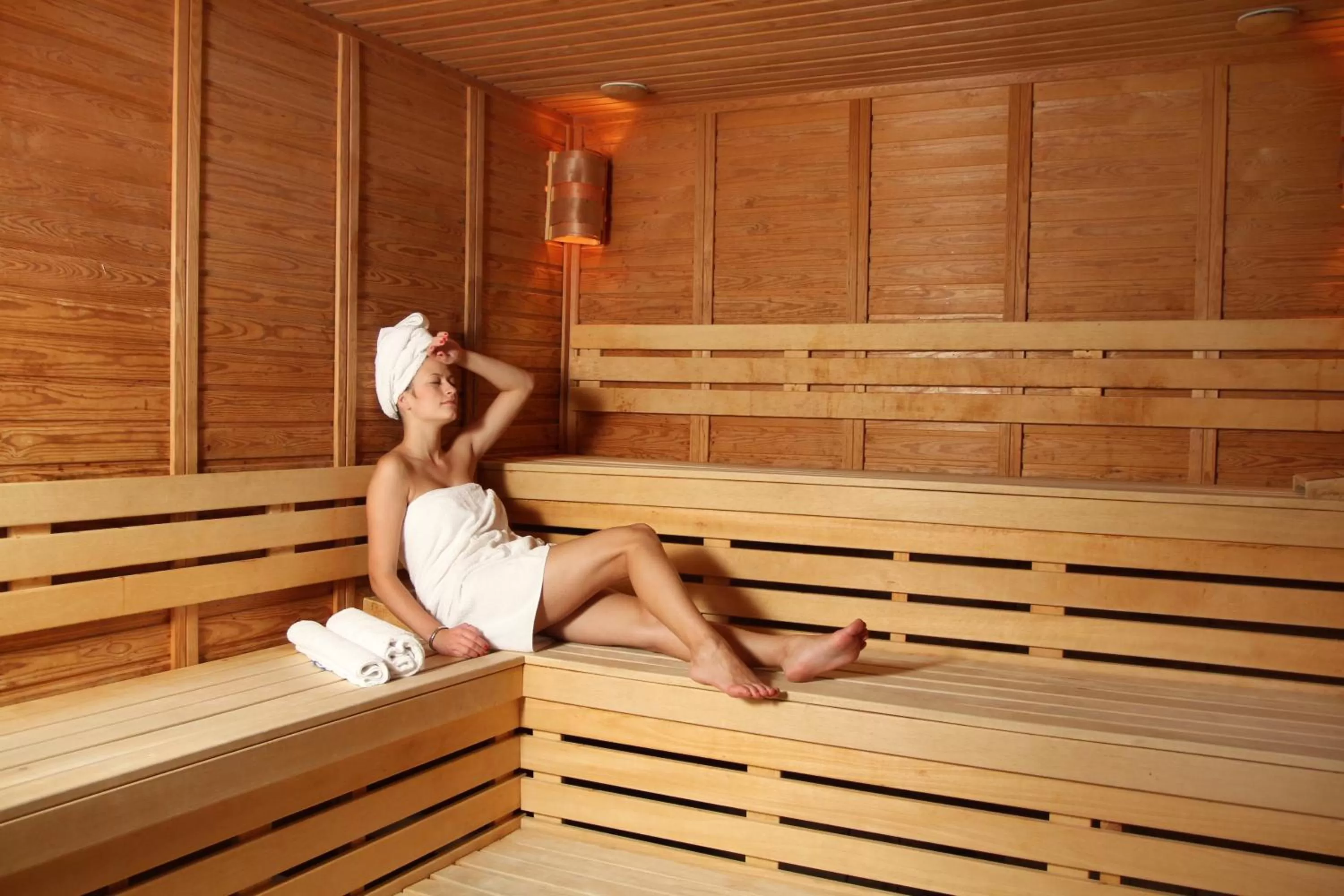Sauna in Septimia Hotels & Spa Resort