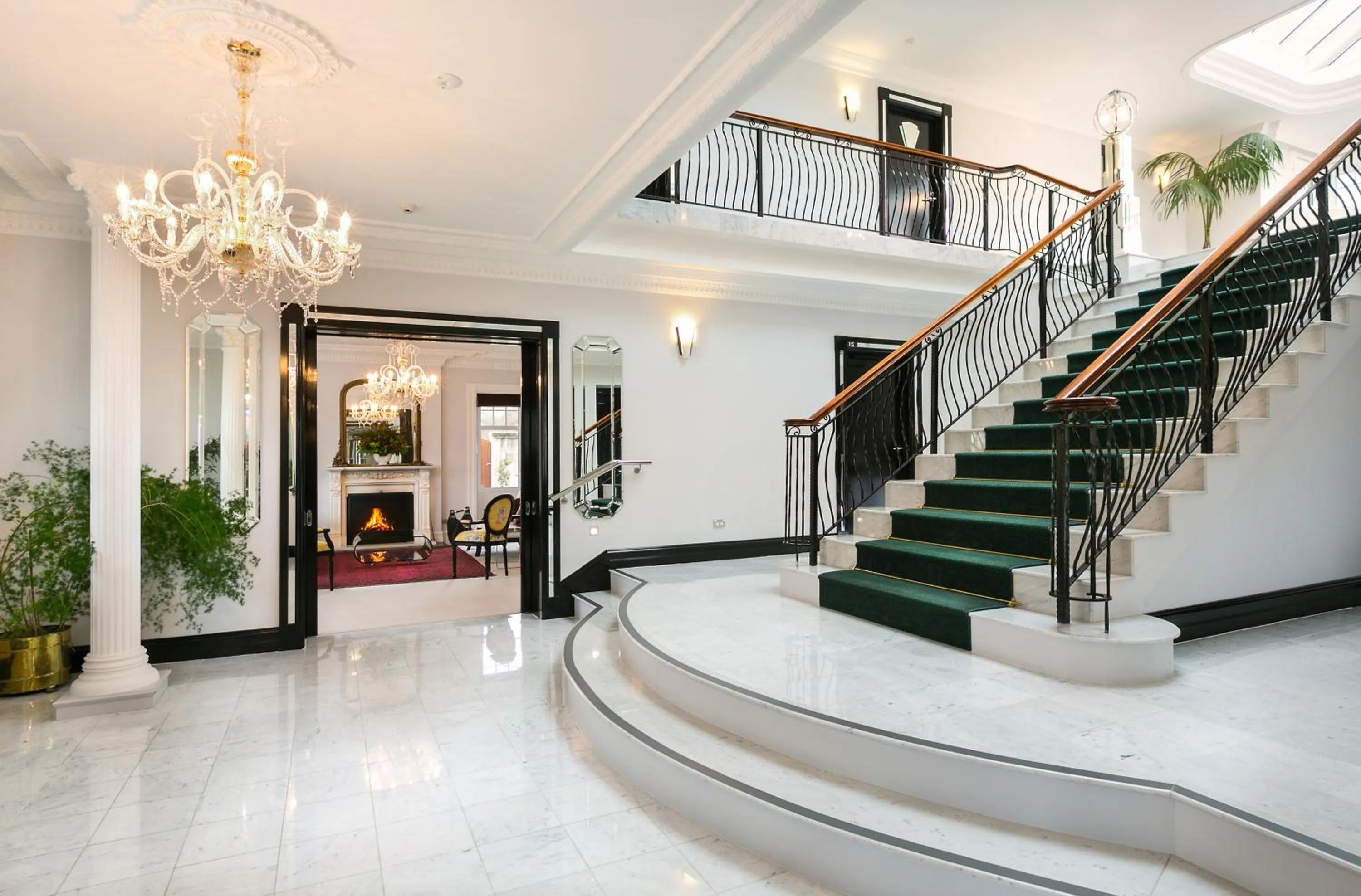 Lobby or reception in Camp Estate by Larnach Castle