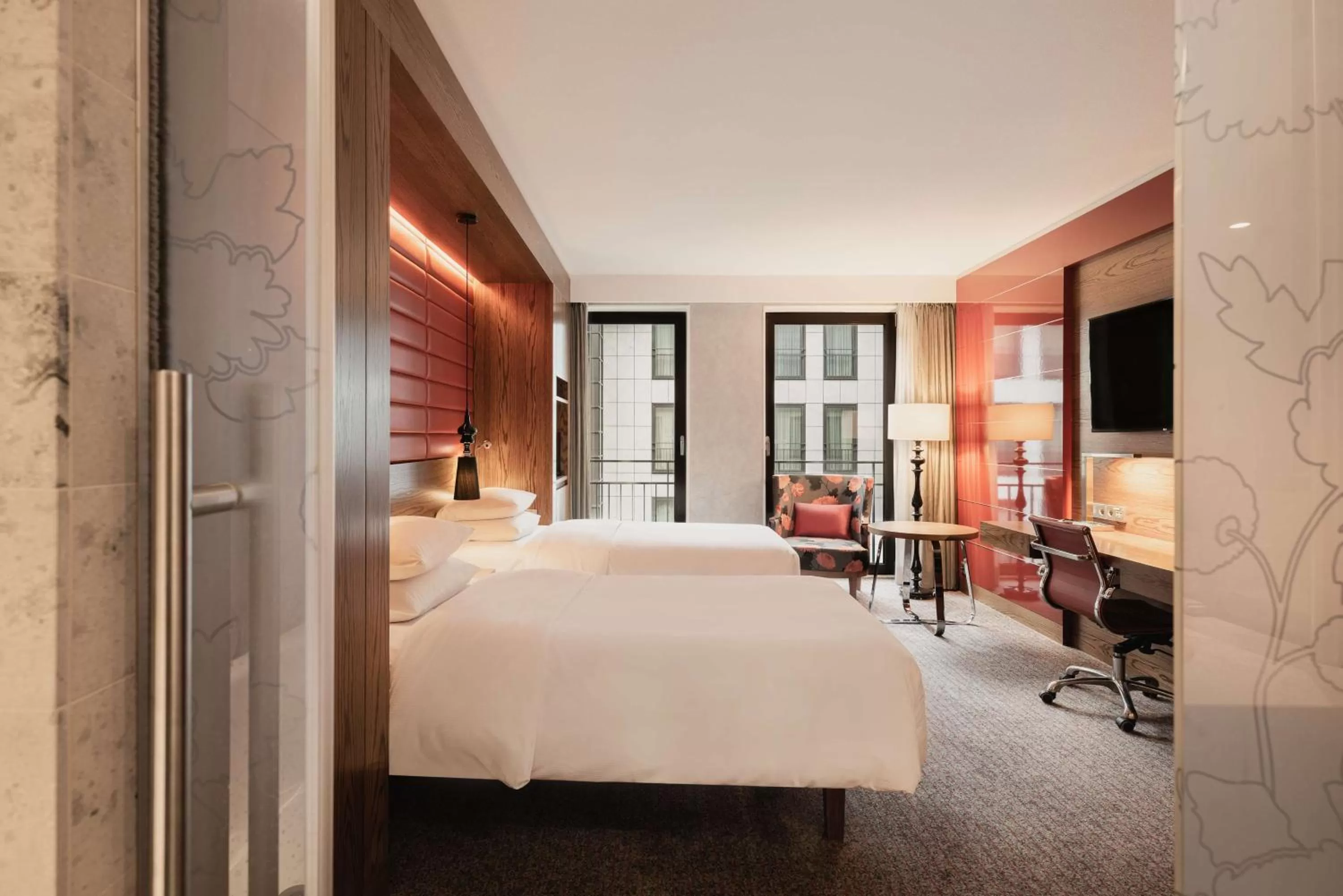 Bedroom, Bed in Hilton The Hague