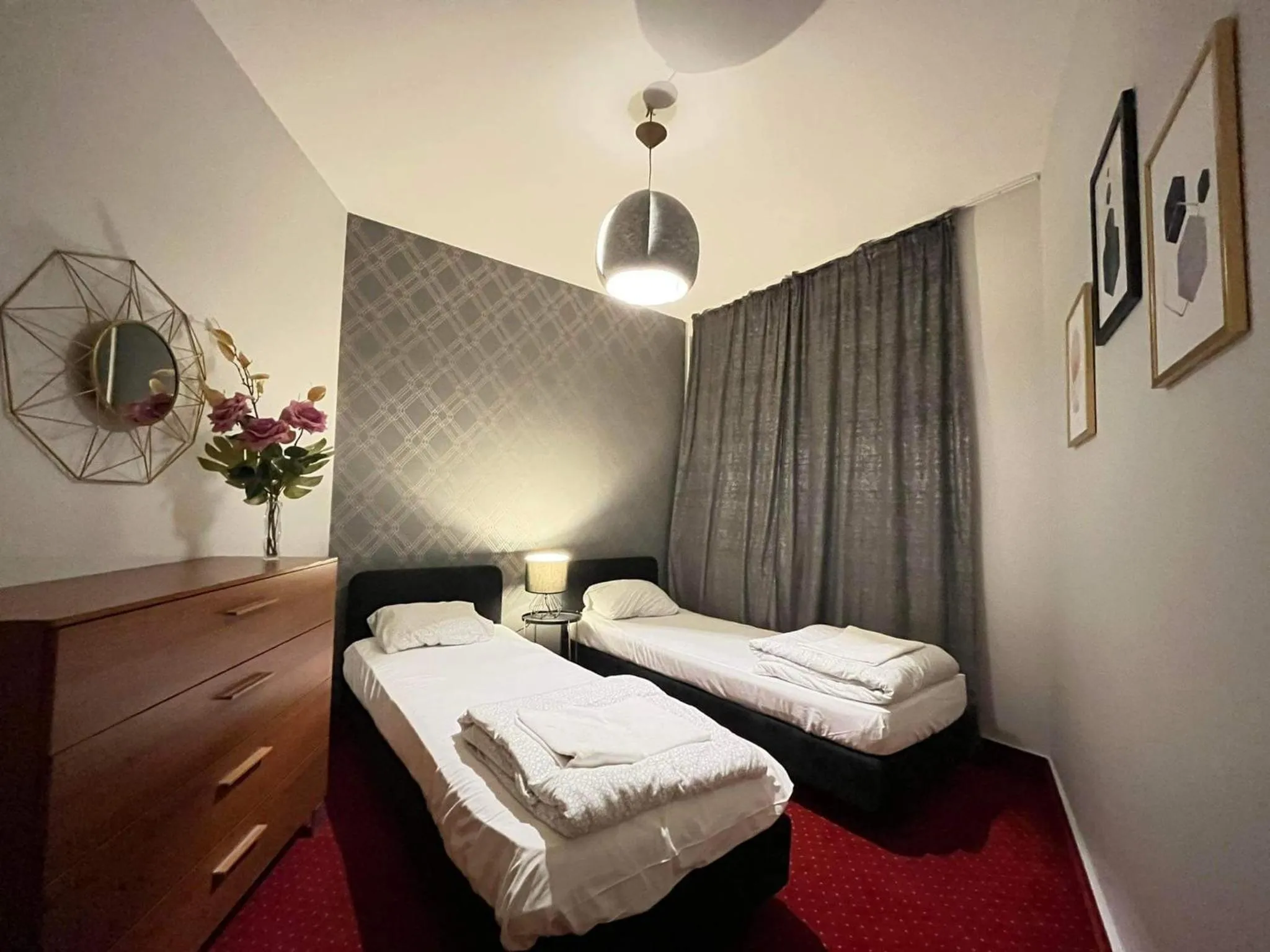 One-Bedroom Apartment in Hostel Helvetia Rooms Warsaw CITY CENTER and OLD TOWN