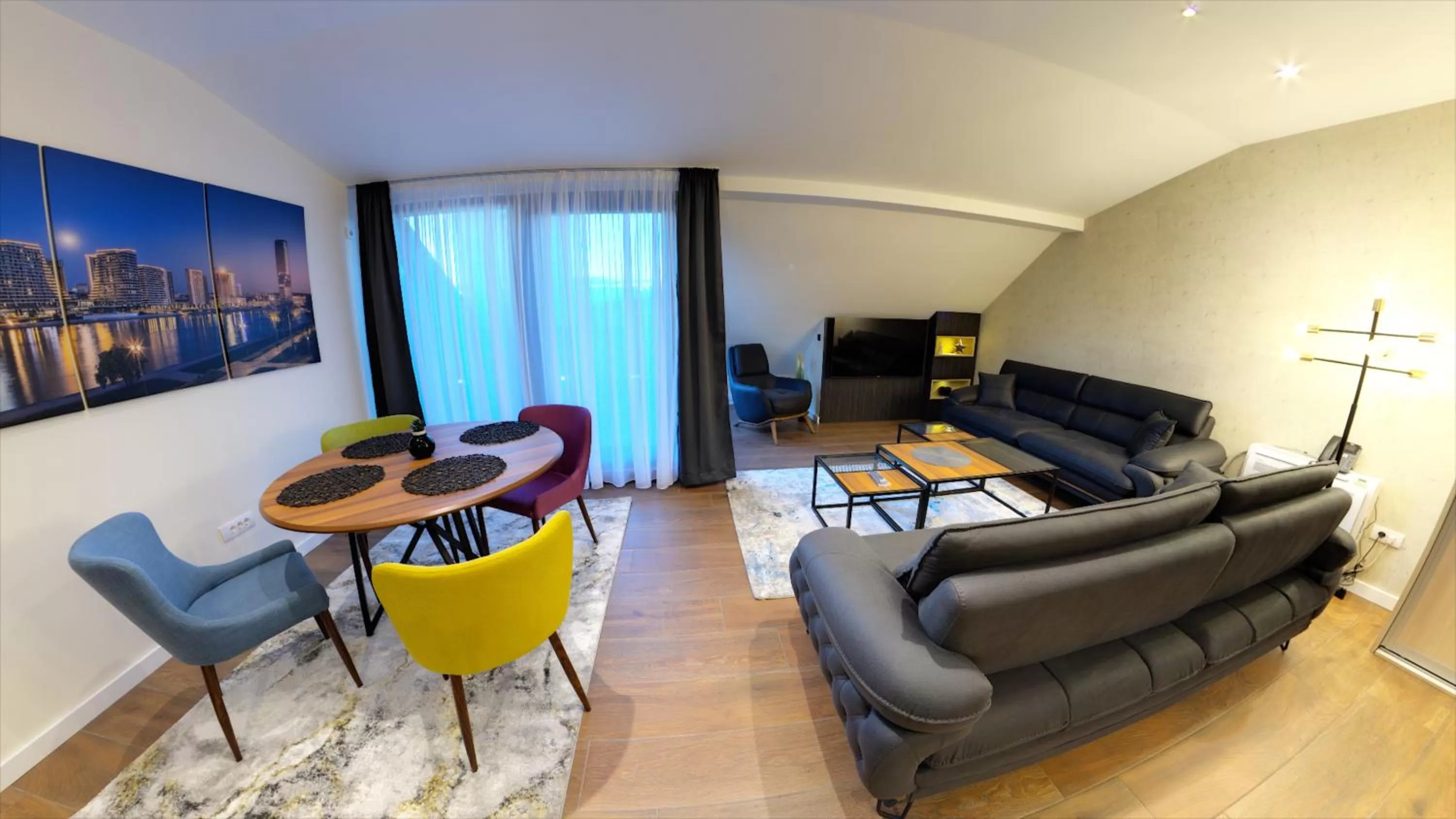 Living room, Seating Area in Apart Hotel Maksimum