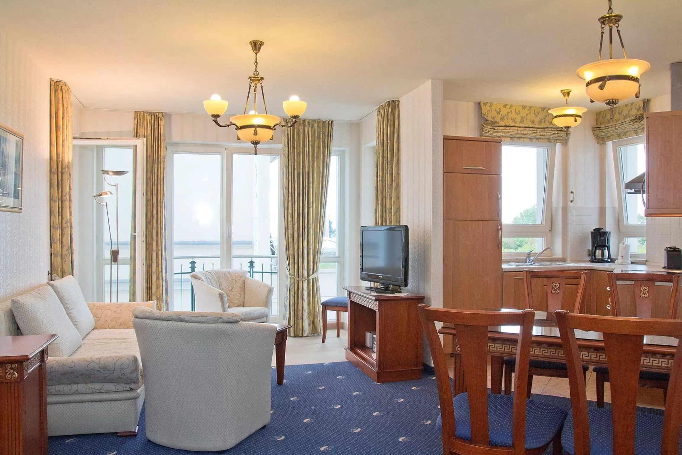 Seating area in SEETELHOTEL Ostseeresidenz Ahlbeck