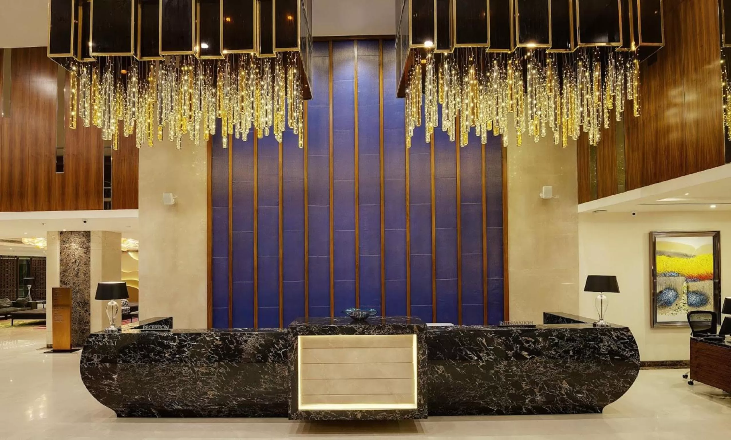 Lobby or reception in Sayaji Kolhapur