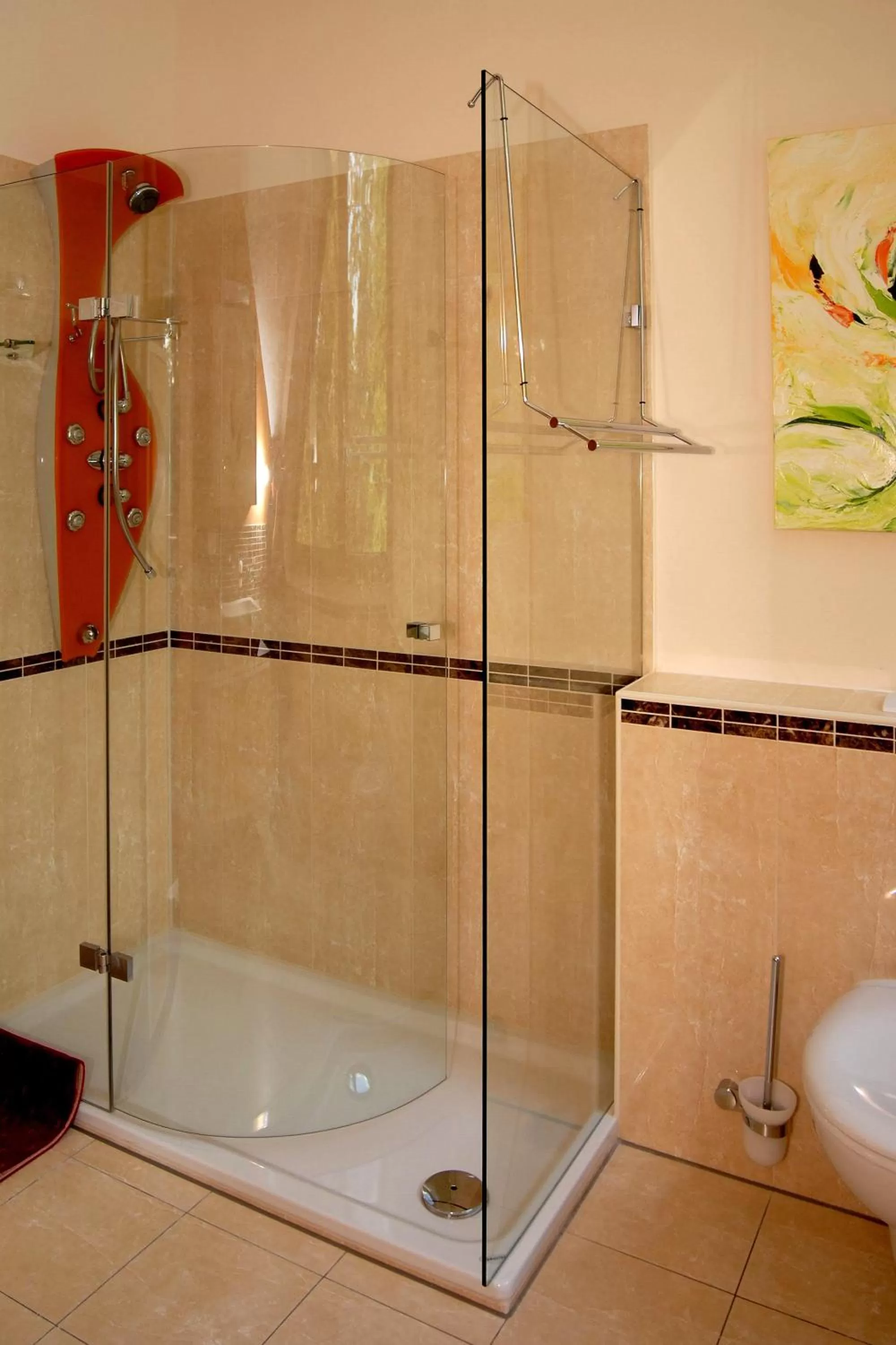 Shower in Hotel Schuberths am Schloss