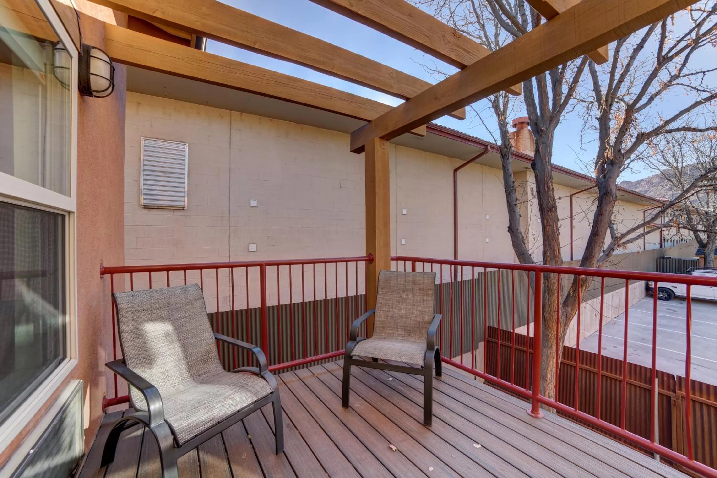 Balcony/Terrace in The Gonzo Inn