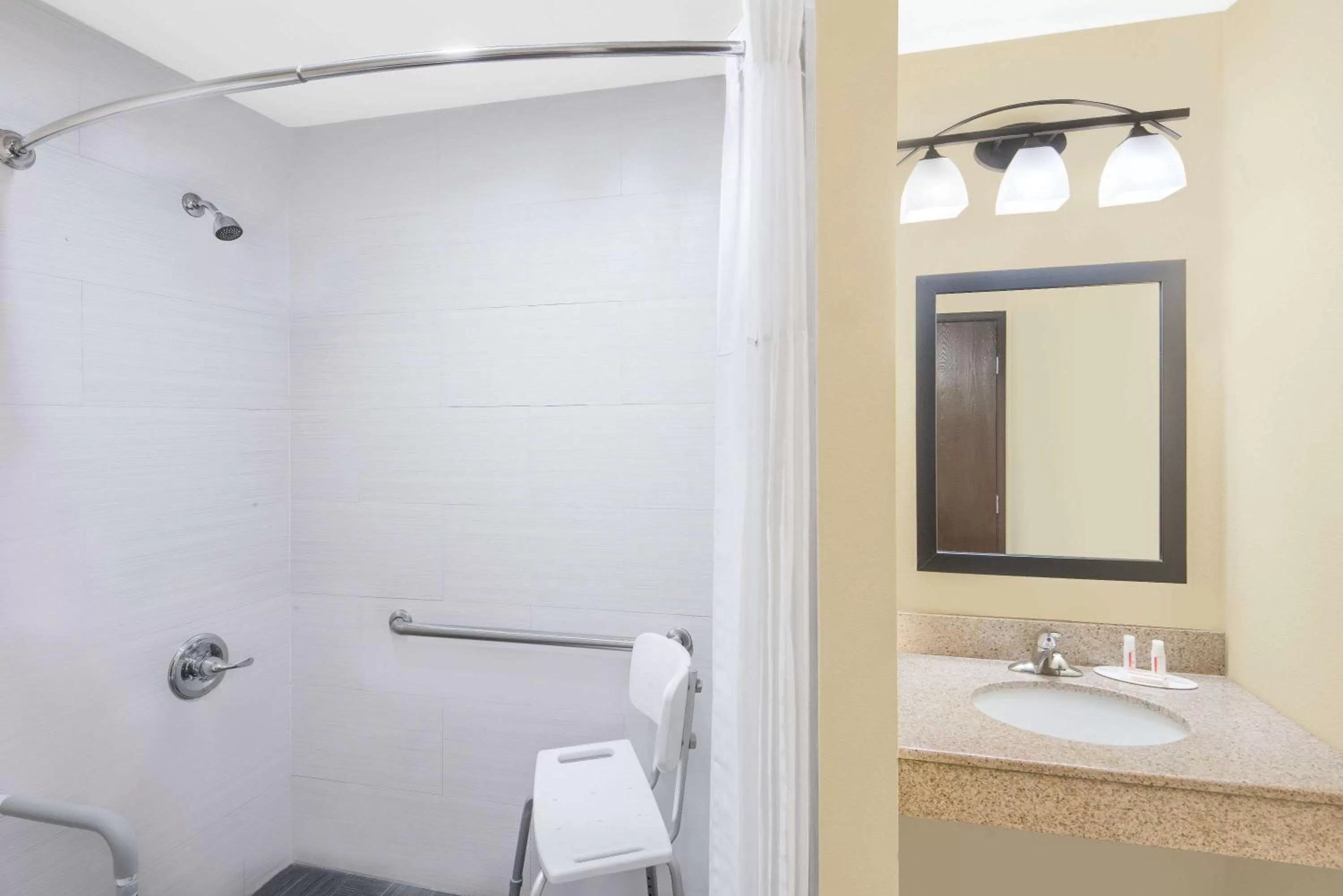 Shower in Super 8 by Wyndham Webster City IA