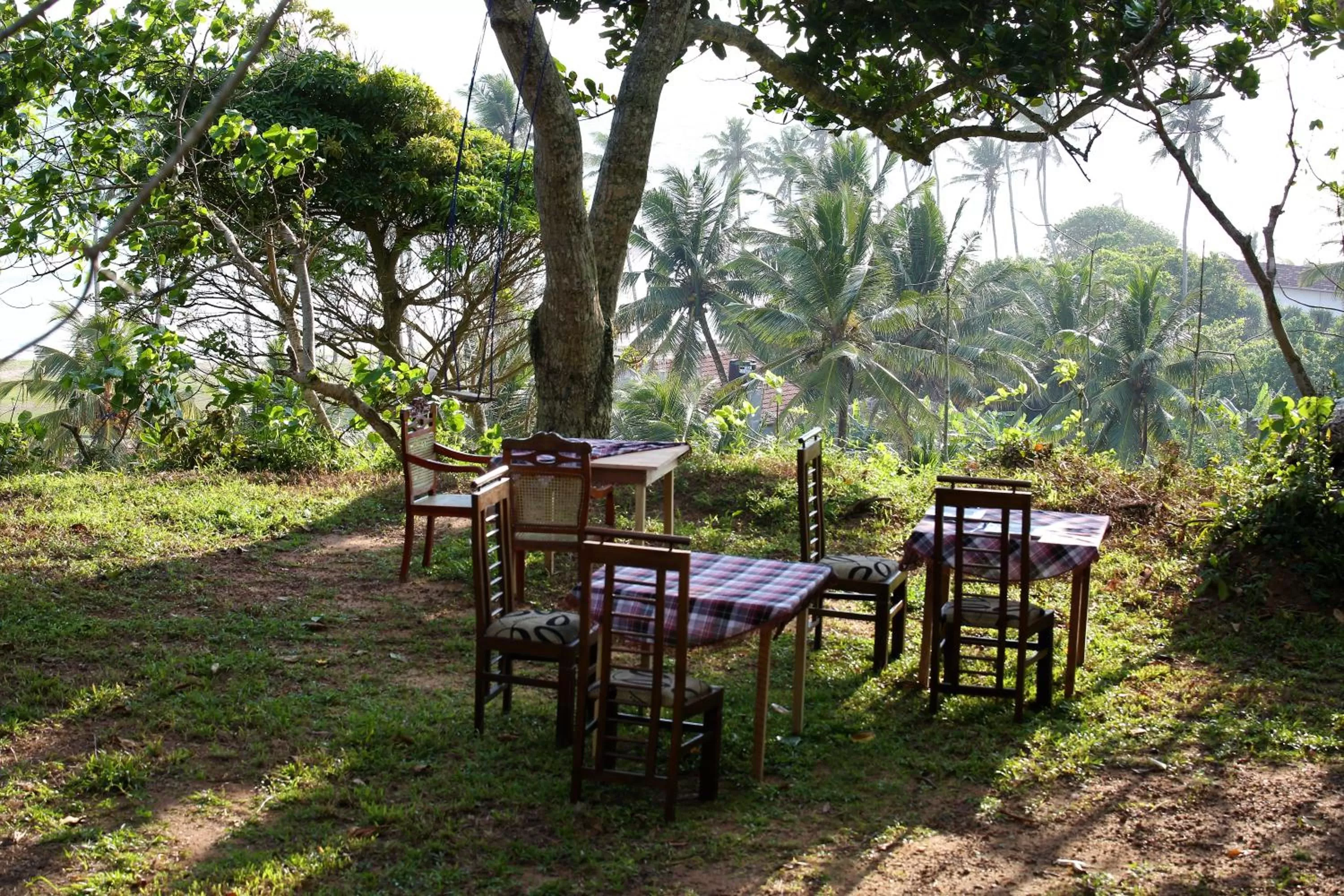 Day in Sky Mountain Café with seaview