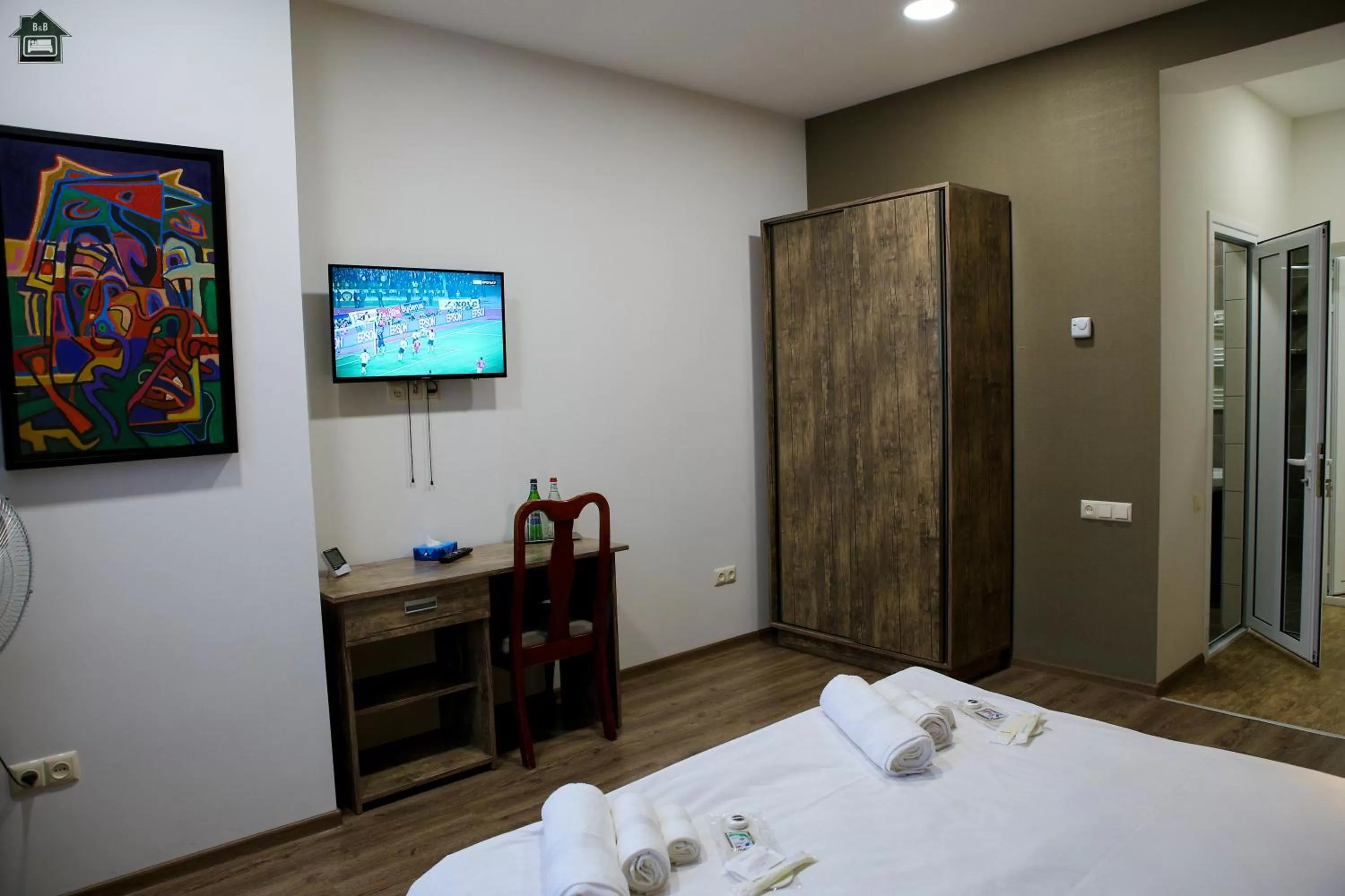 Bed in Guest House in Gyumri