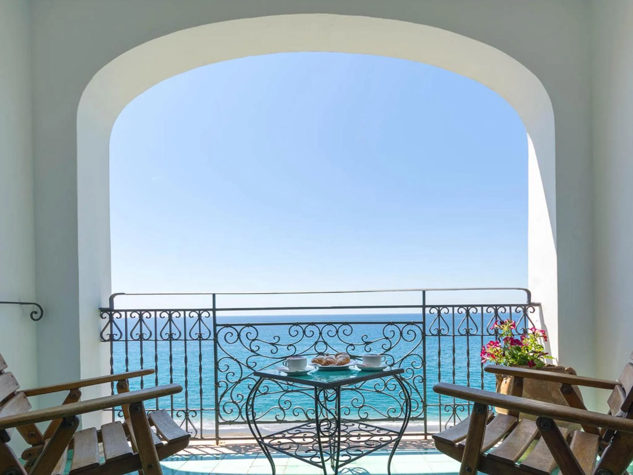 Balcony/Terrace in Hotel Sole Splendid