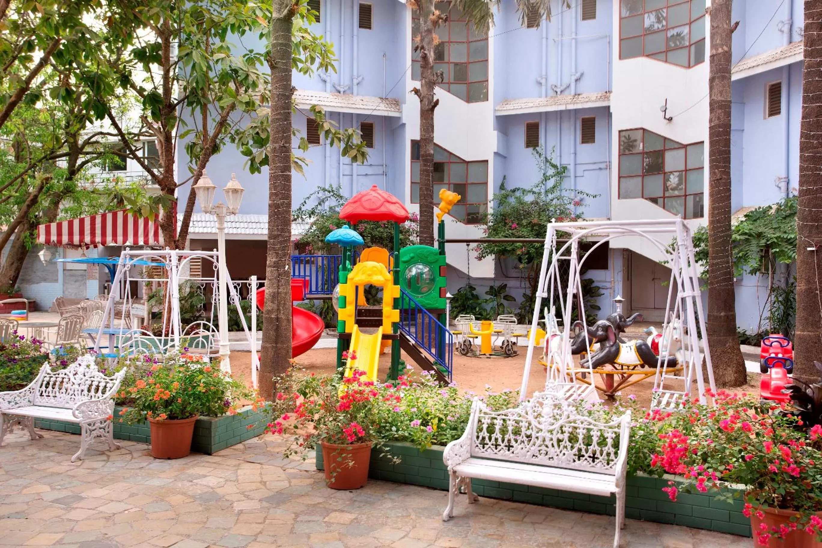 Children play ground in Avion Holiday Resort