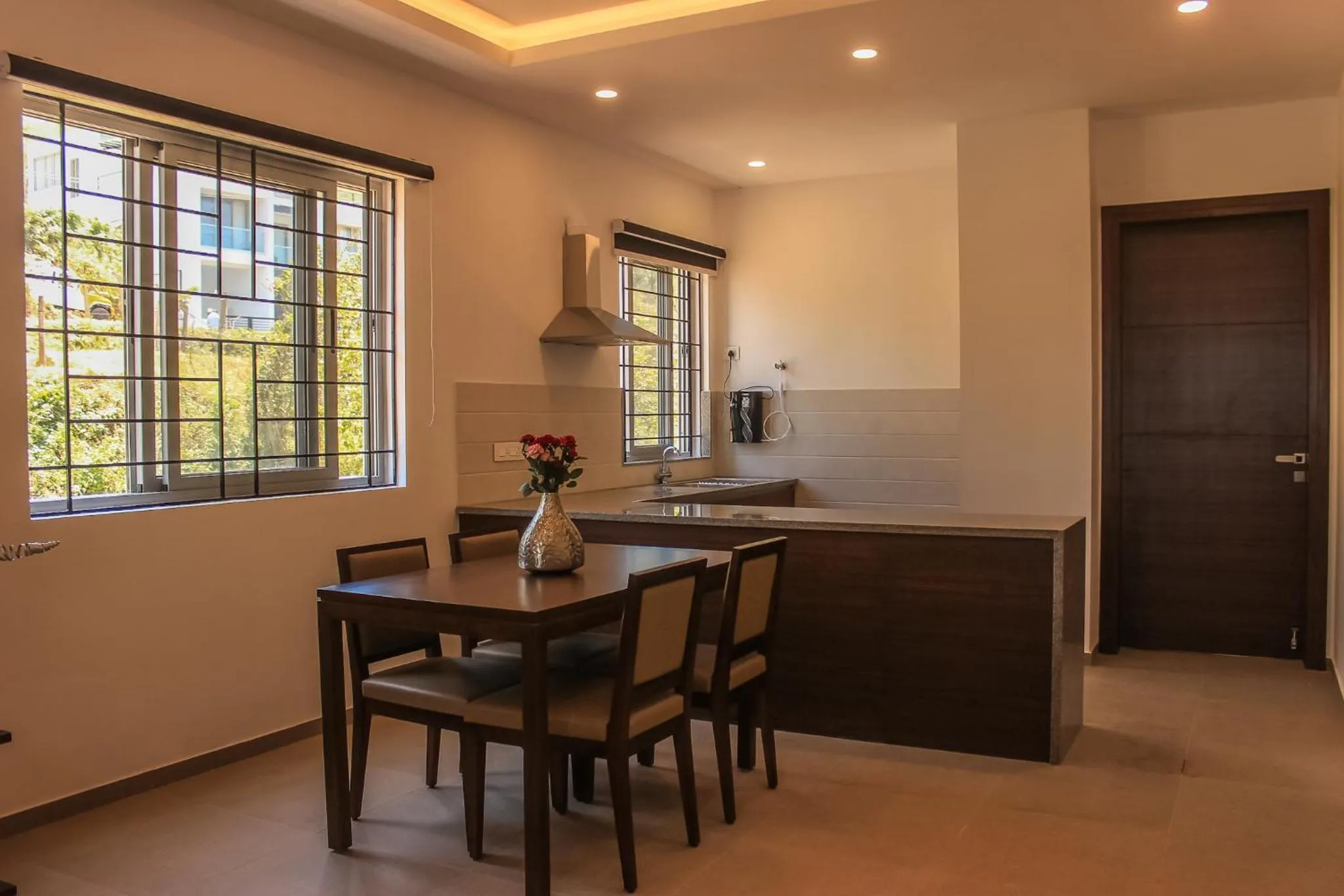 Dining area in Silver Mist