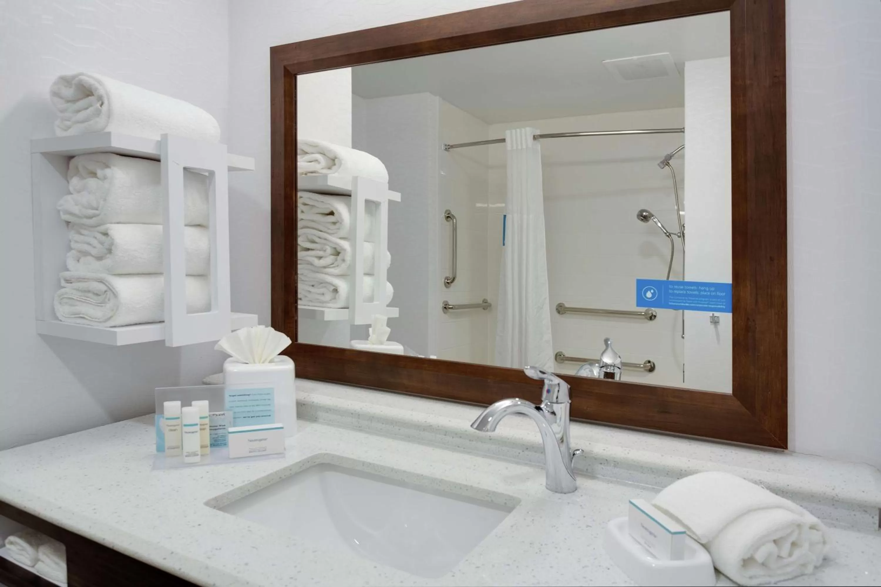 Bathroom in Hampton Inn and Suites Jacksonville/Orange Park, FL