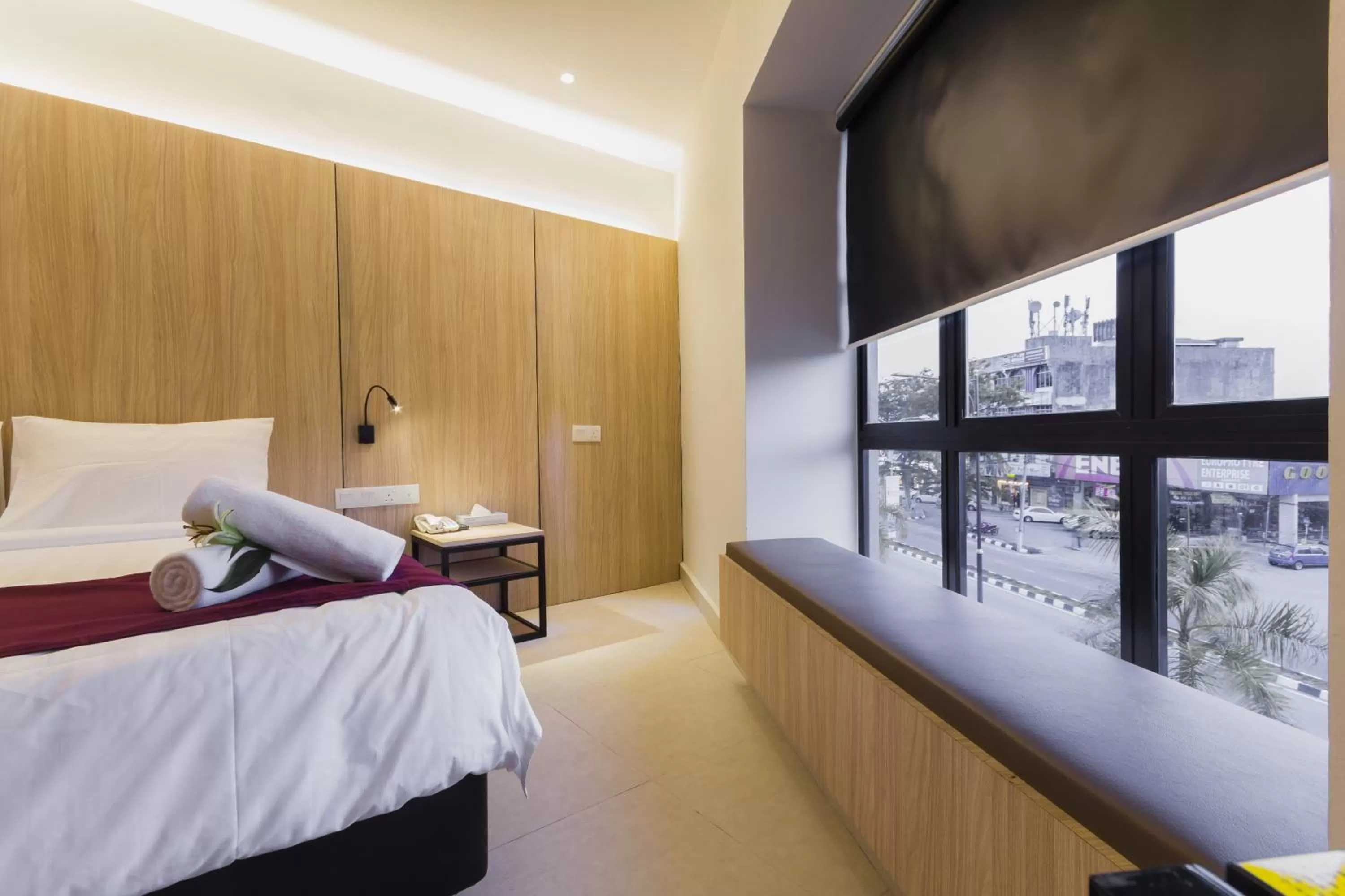 View (from property/room), Bed in GM Hotel Kuantan