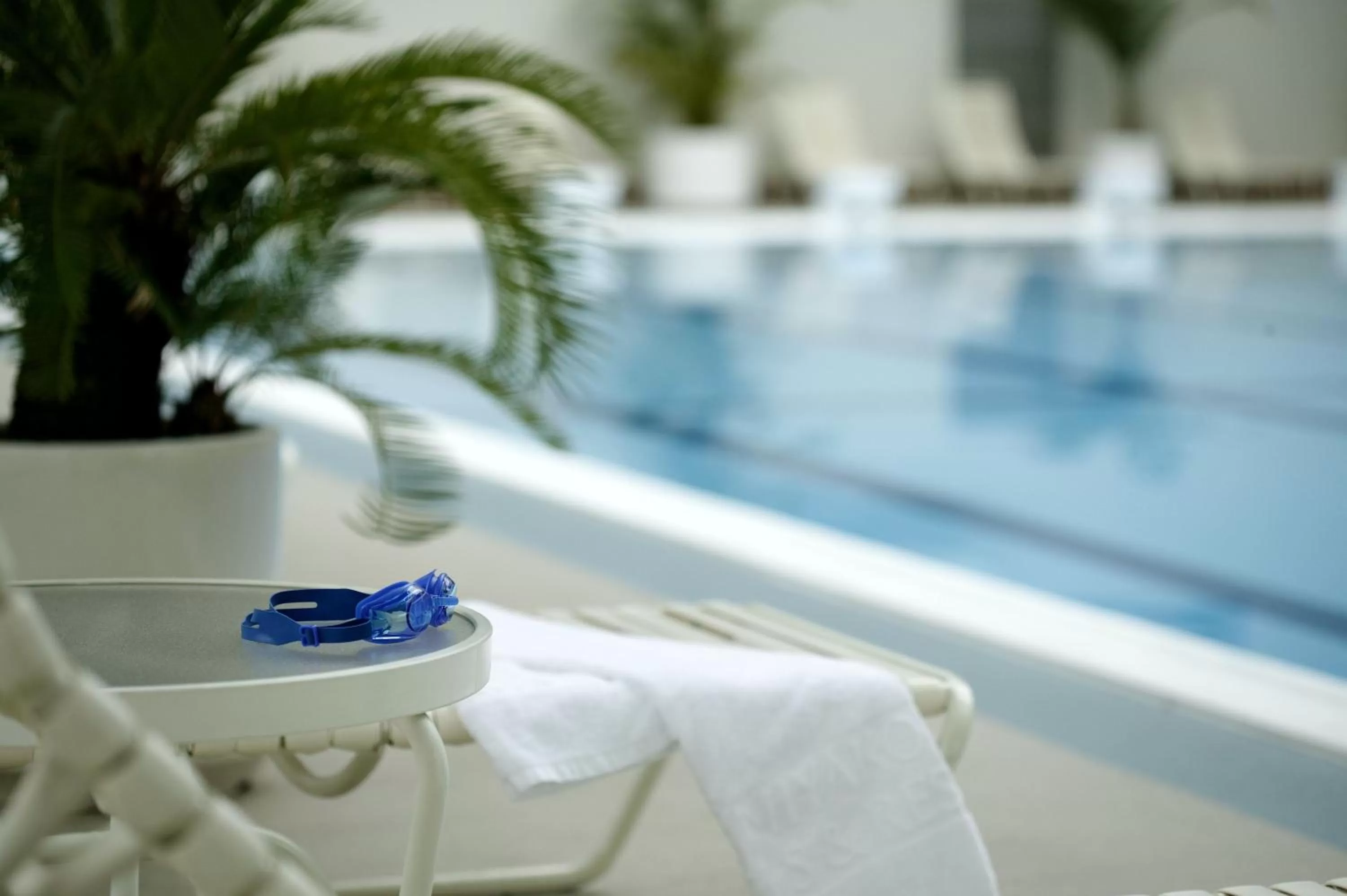 Swimming pool in Sheraton Miyako Hotel Osaka