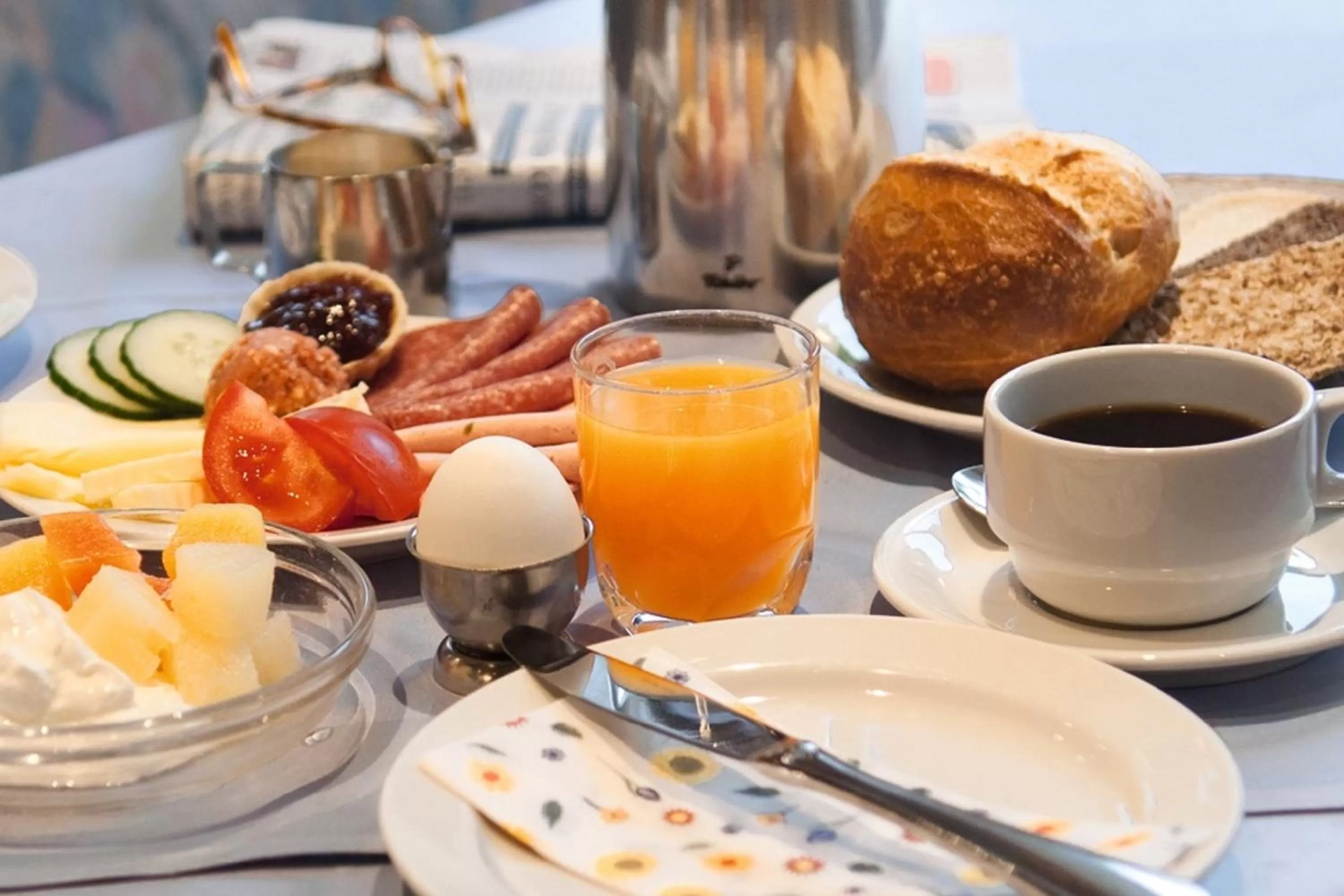 Buffet breakfast in Moselstern Hotel Brixiade &Triton