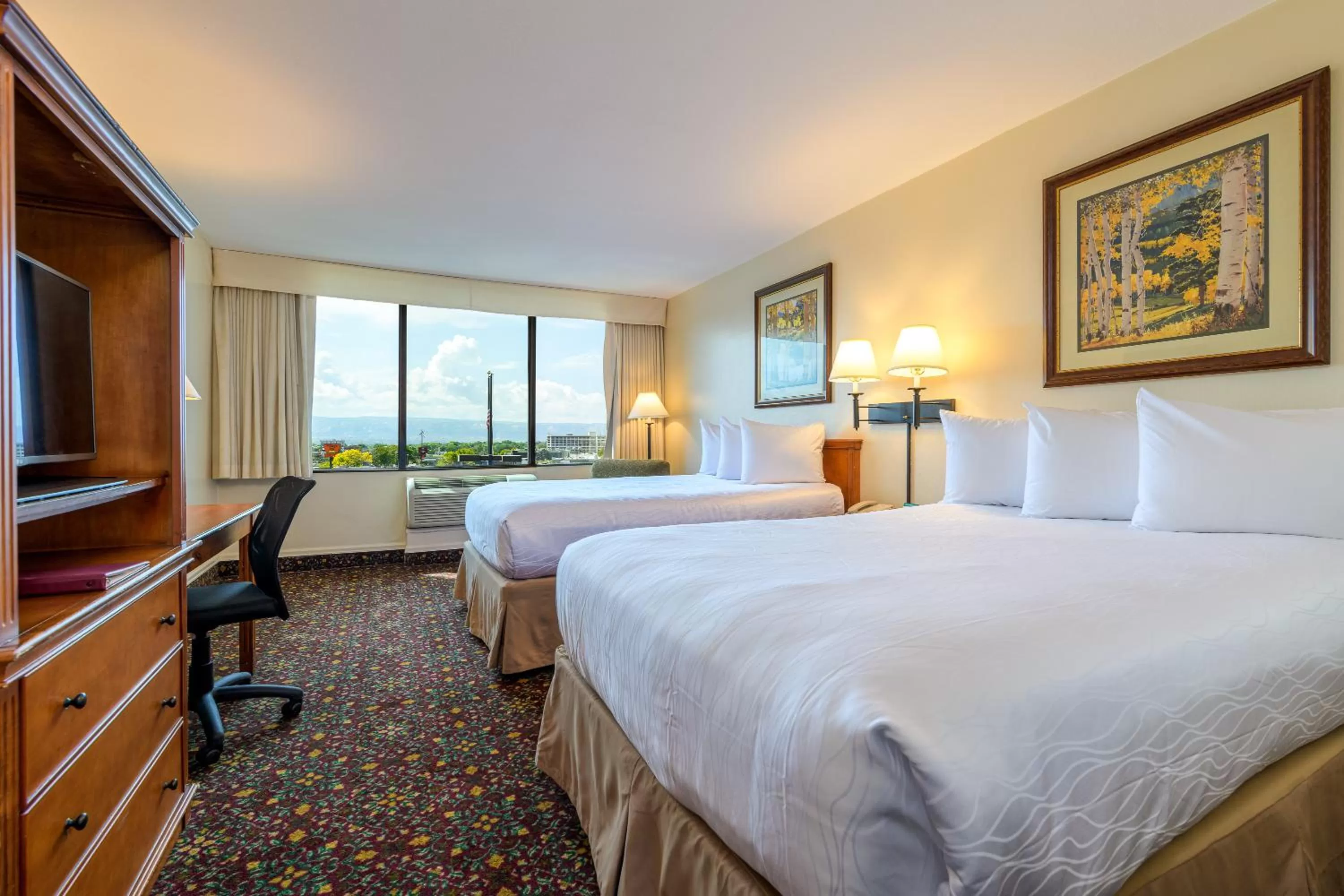 Bed in Grand Vista Hotel Grand Junction
