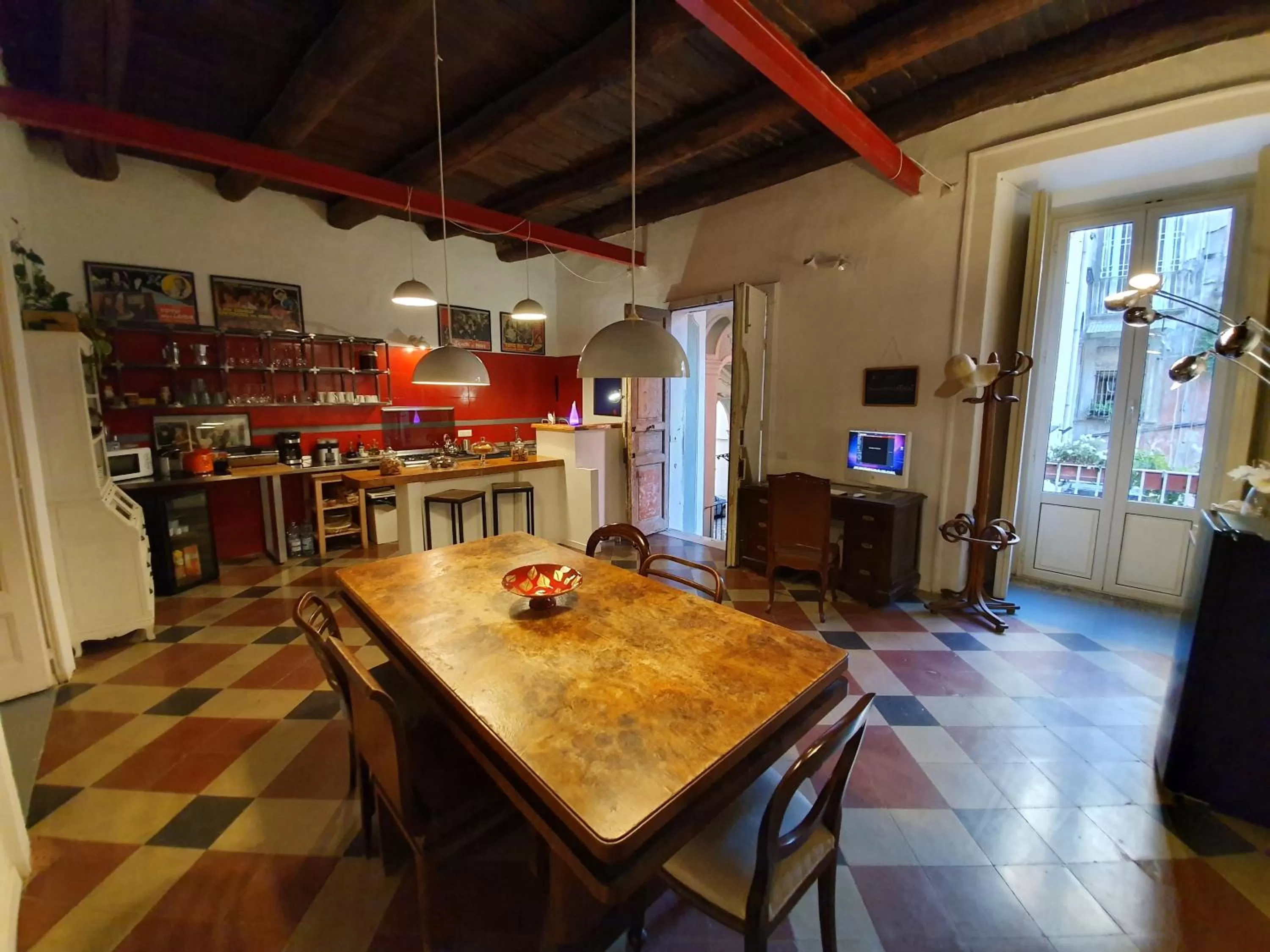 Kitchen or kitchenette in The Spanish Palace, Suites, Rooms, Apartments & Terraces