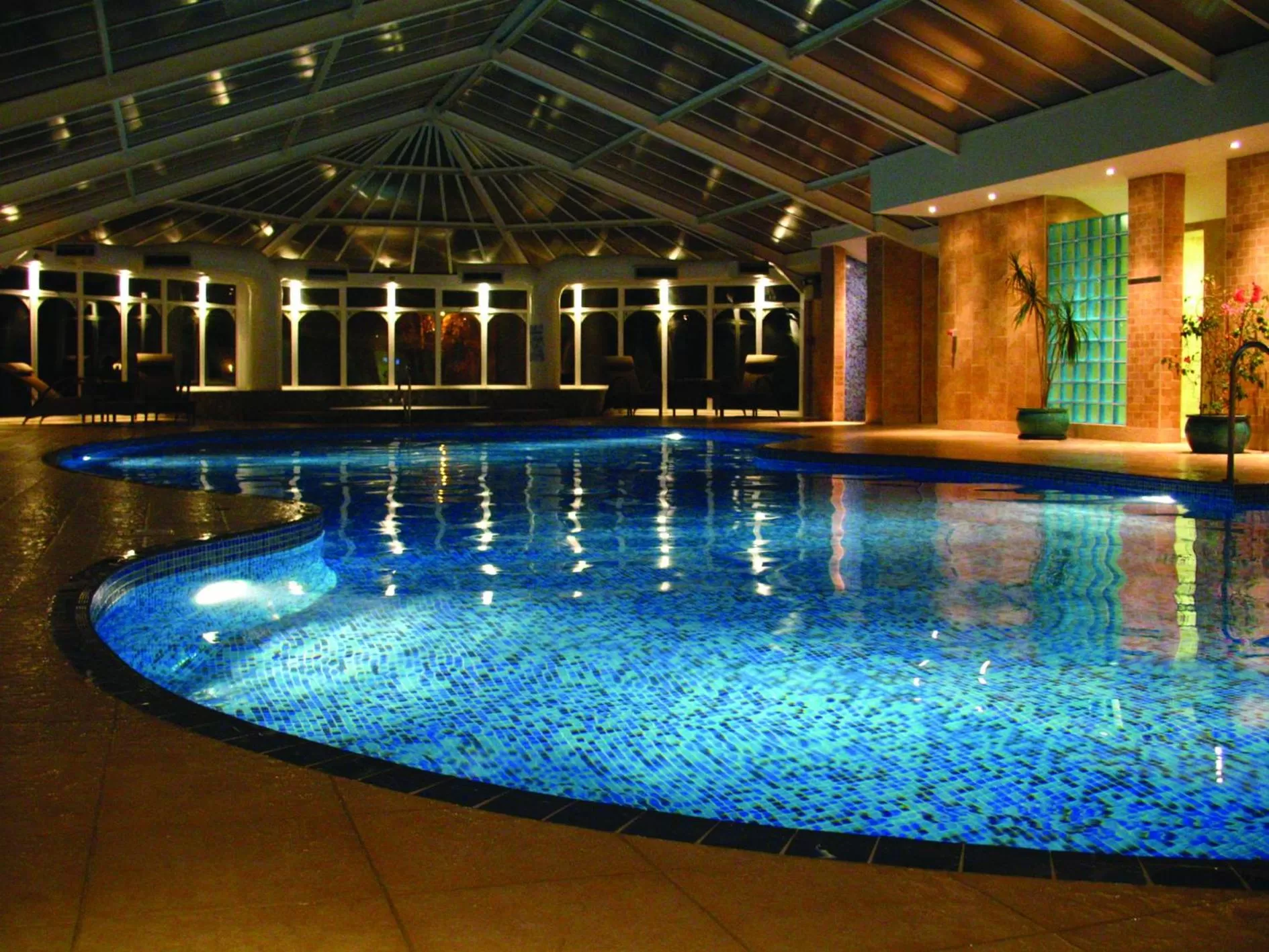 Swimming pool in Metropole Hotel and Spa