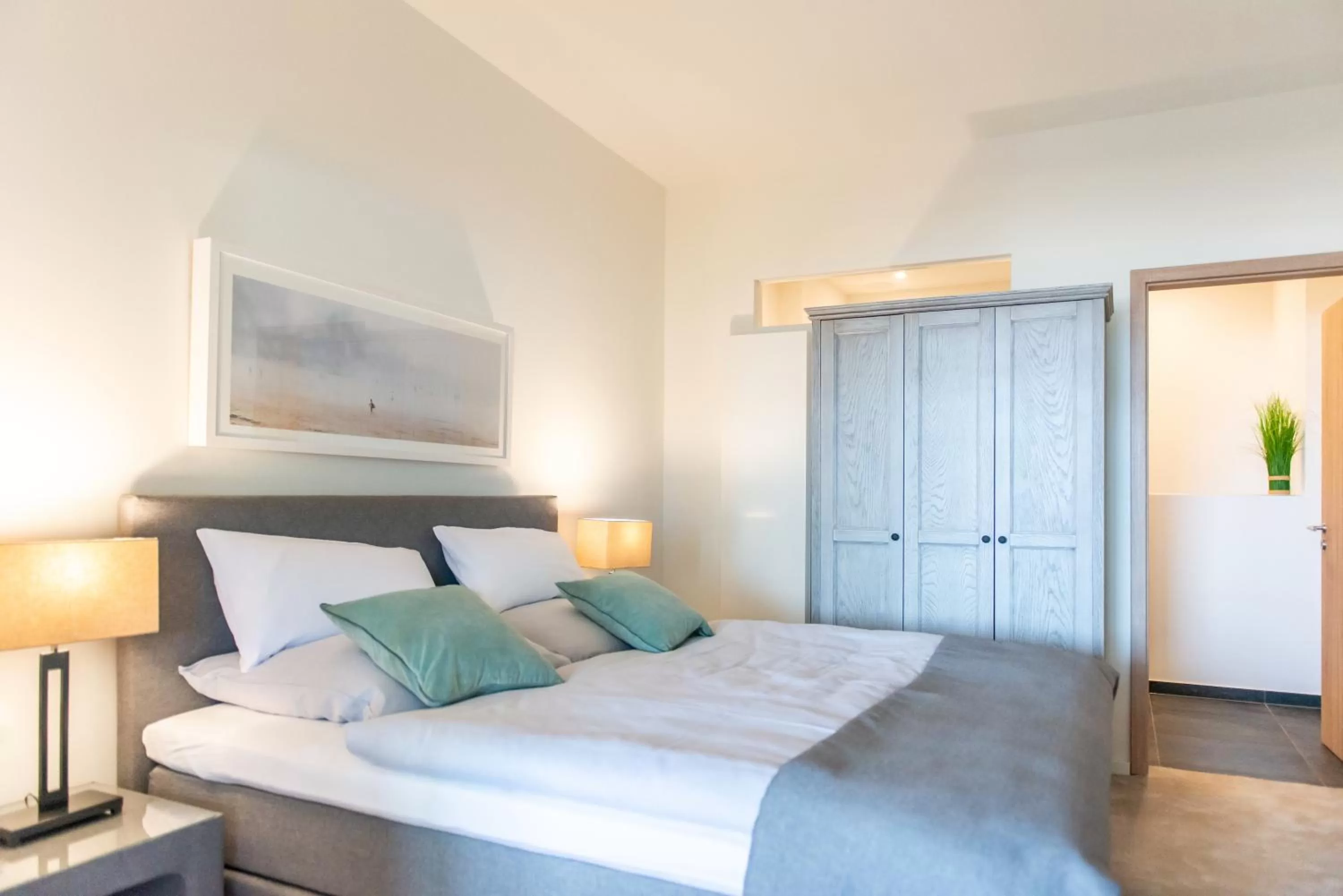 Bed in Intermar Hotel & Apartments