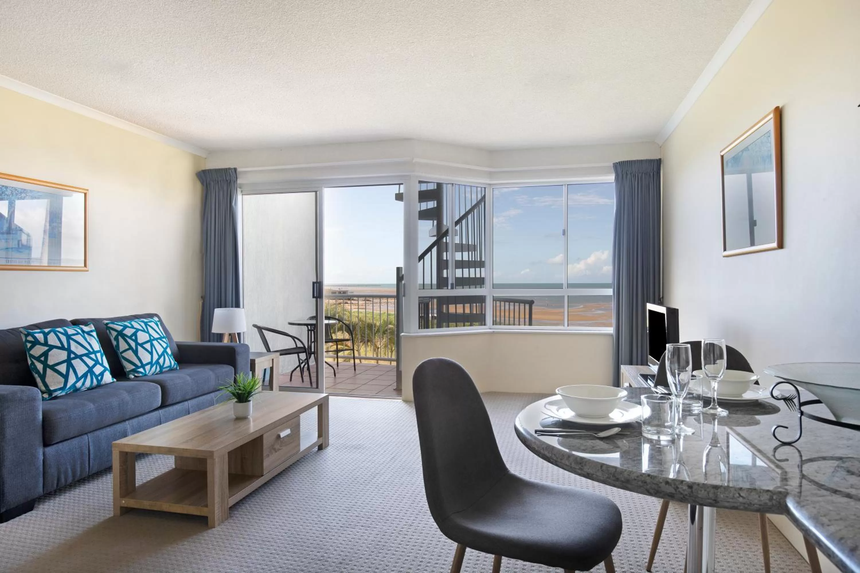 Living room in BreakFree Great Sandy Straits