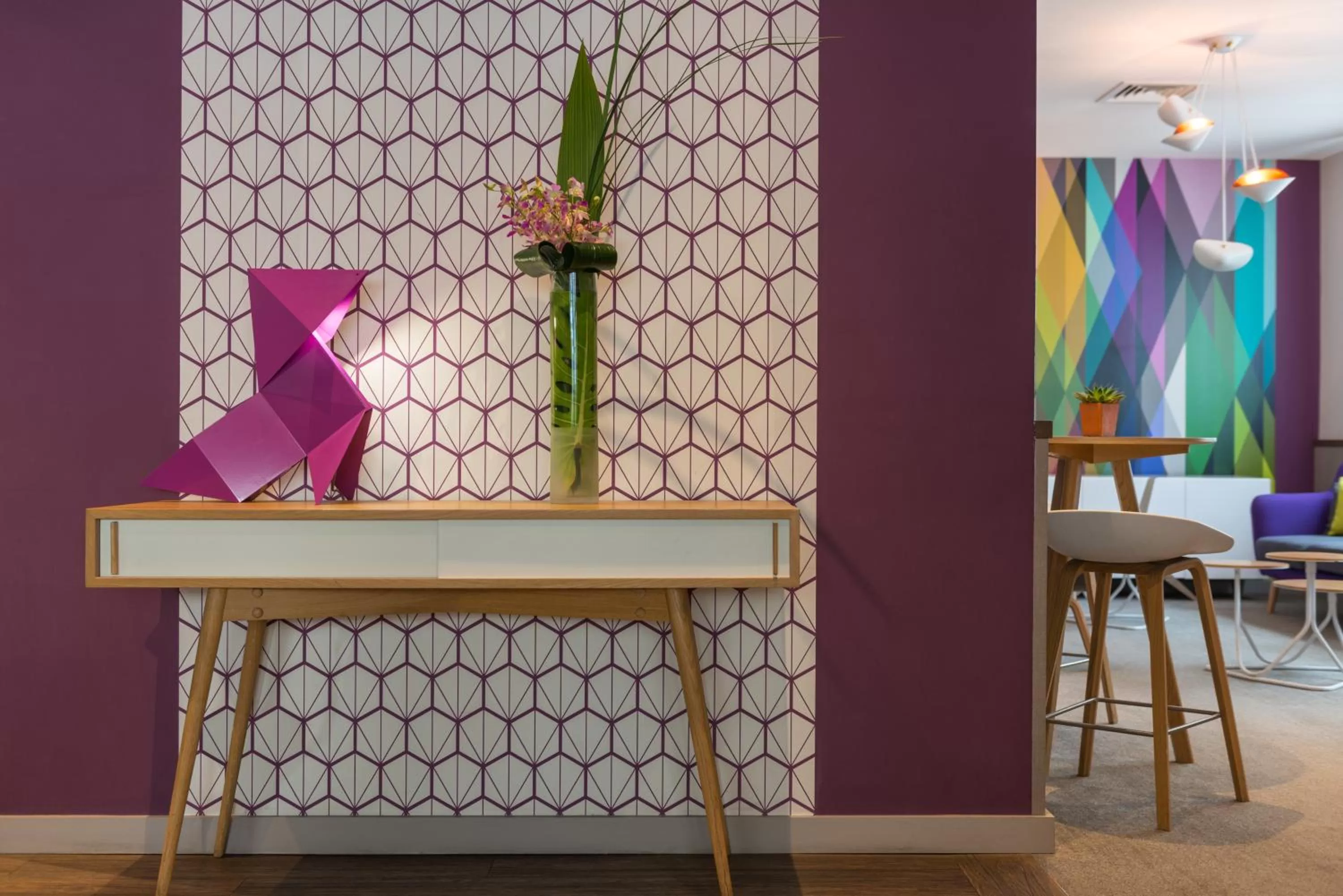 Seating area in Hotel Paris Louis Blanc