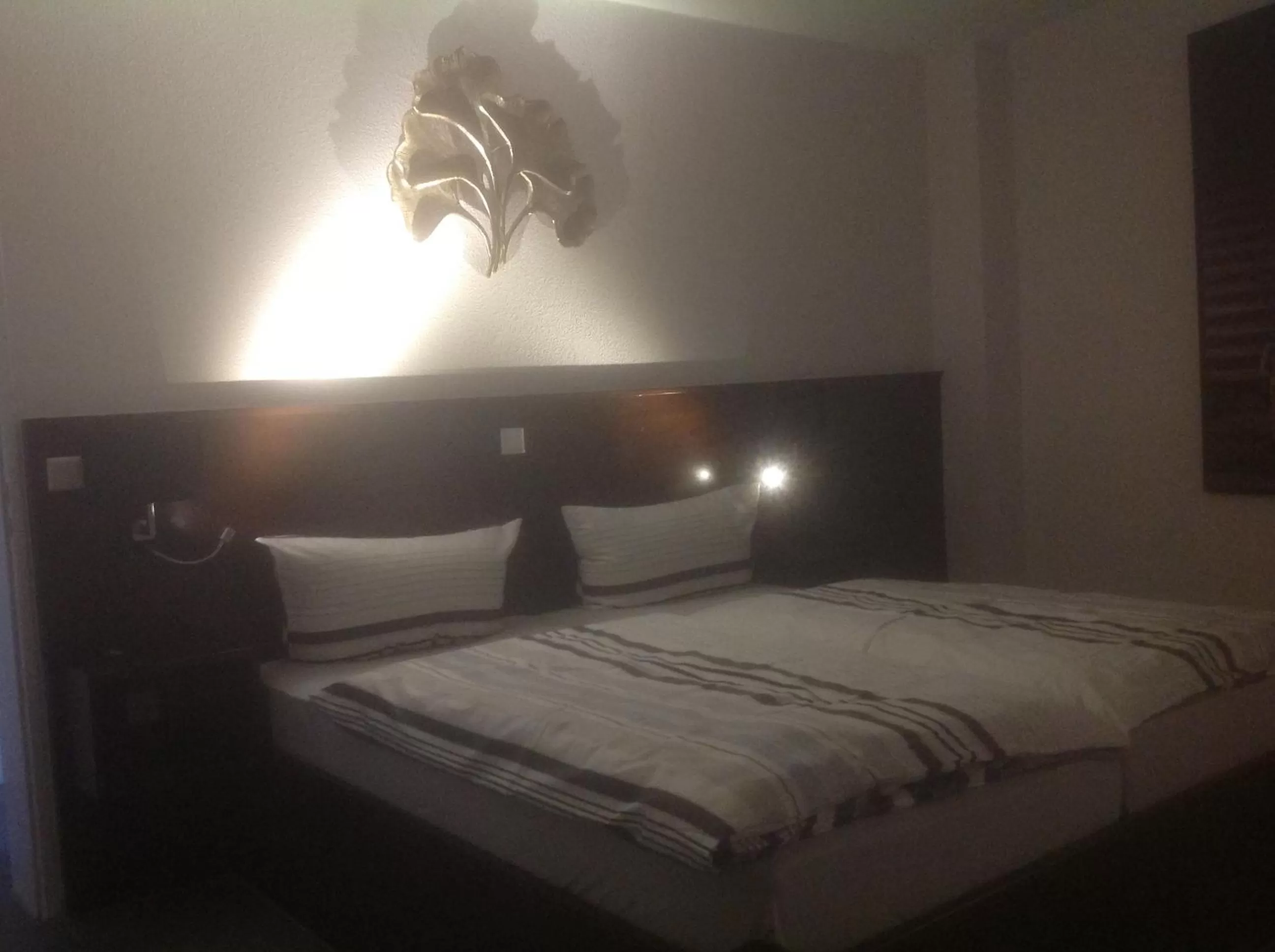 Bed in Hotel Restaurant Fritz