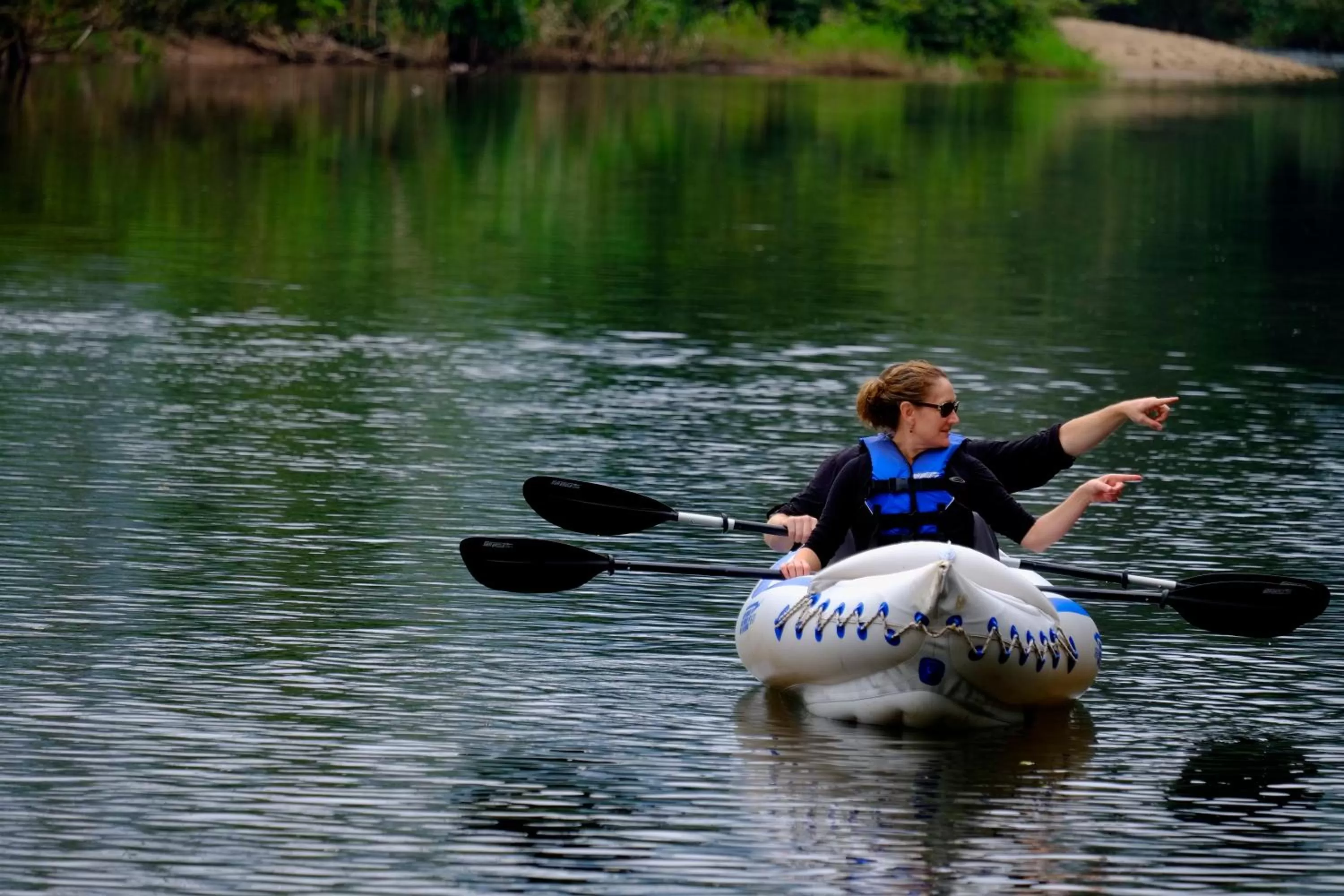 Facade/entrance in Sleeping Giant Rainforest Lodge