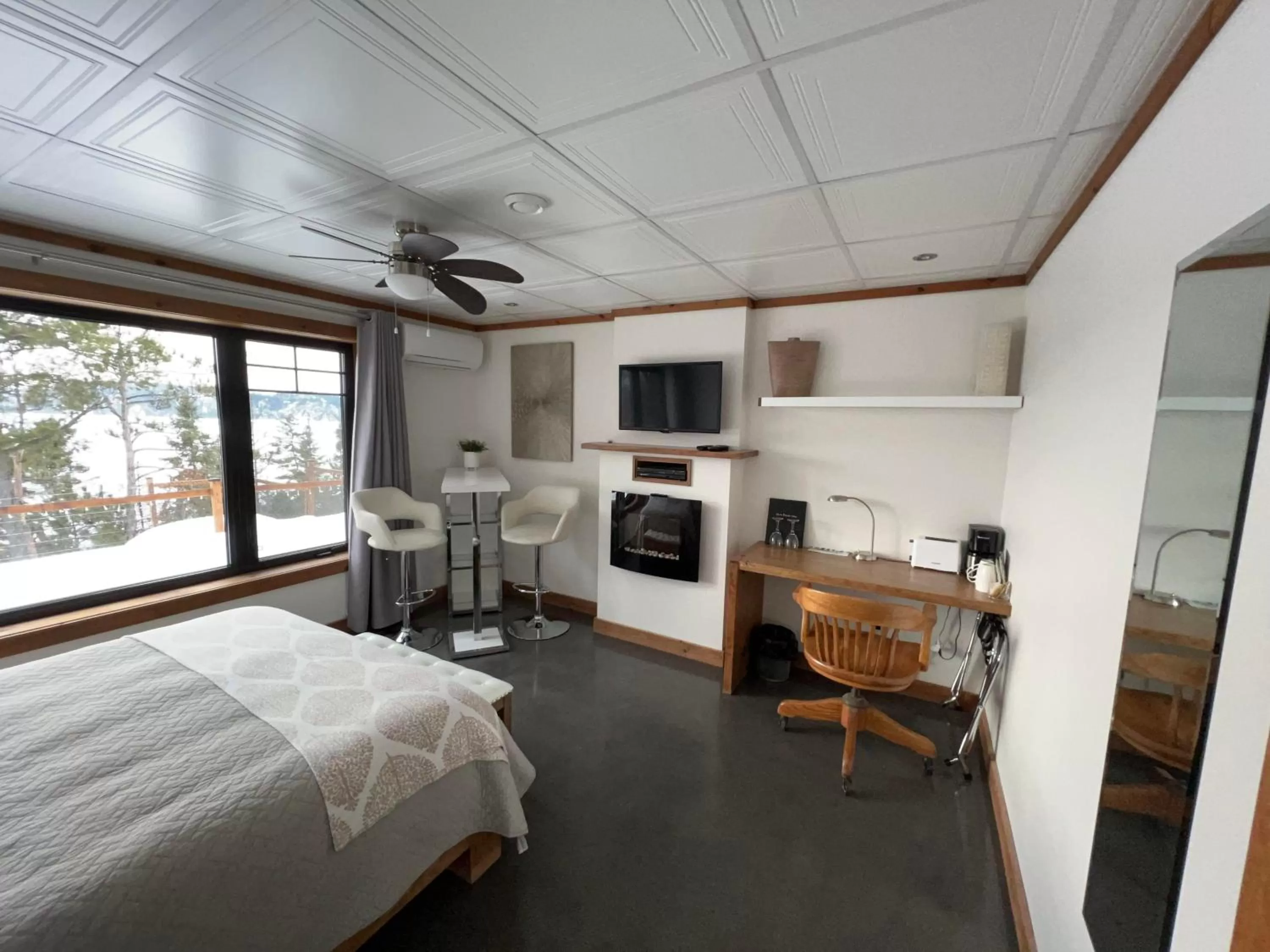 Bedroom in Gîte du Haut des Arbres