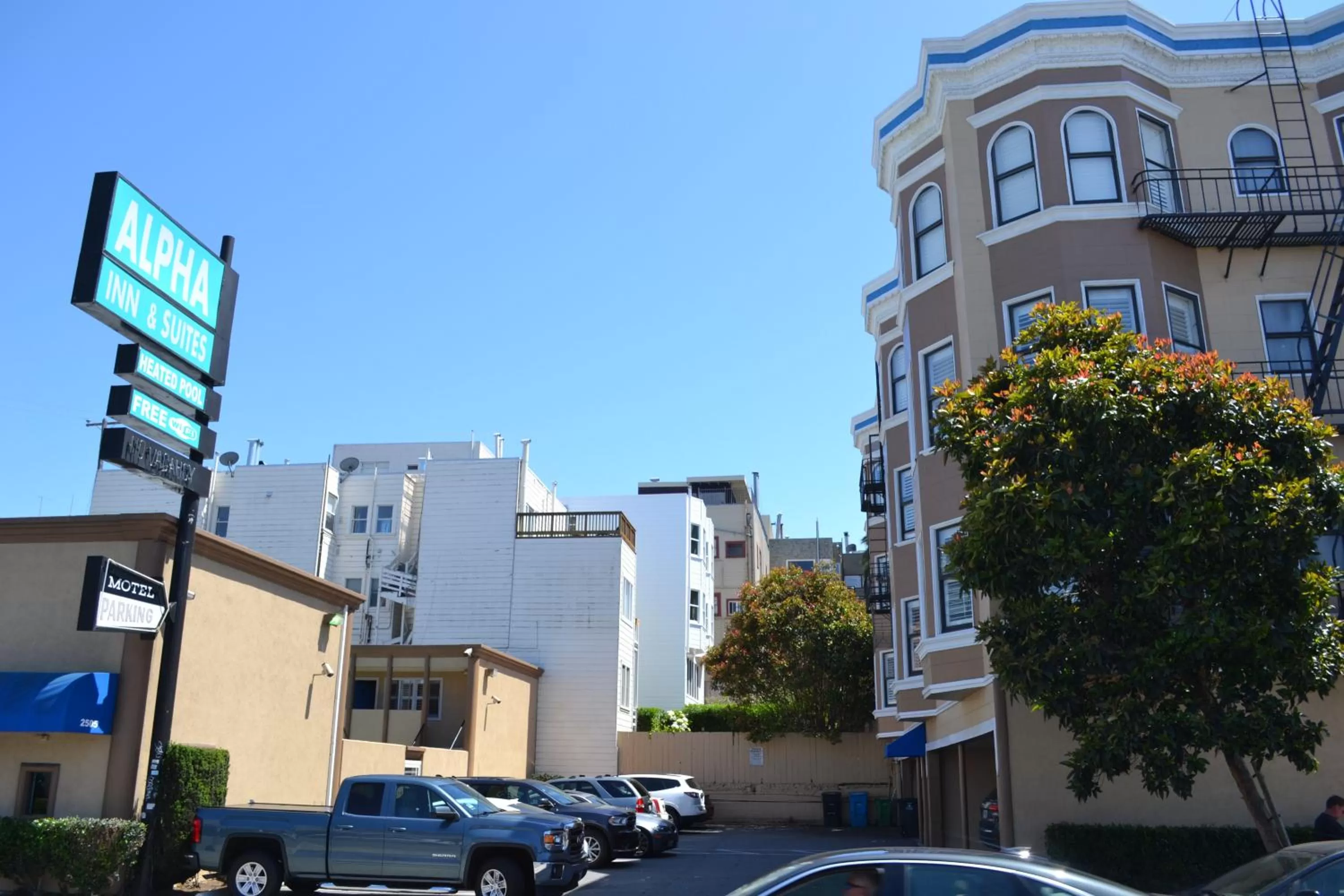 Property building in Alpha Inn and Suites