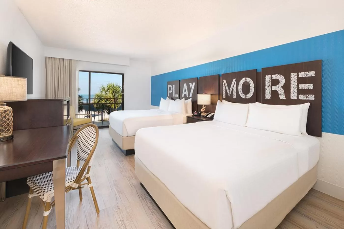 Bed in Sirata Beach Resort St Pete Beach