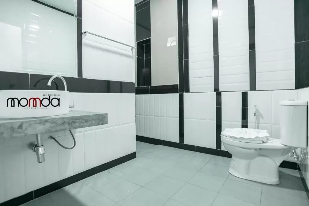 Bathroom in Momda Resort @Ranong
