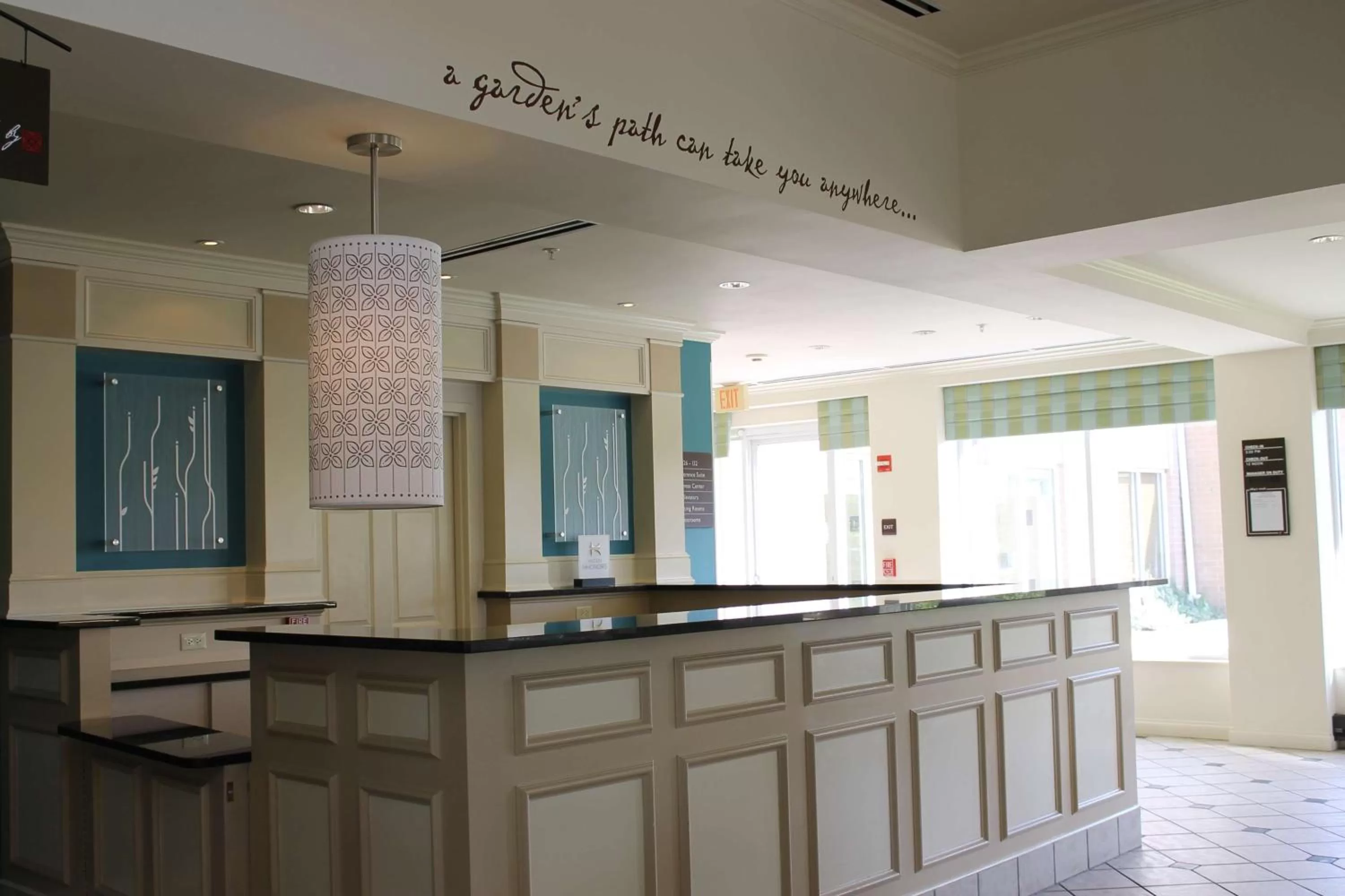 Lobby or reception in Hilton Garden Inn Addison