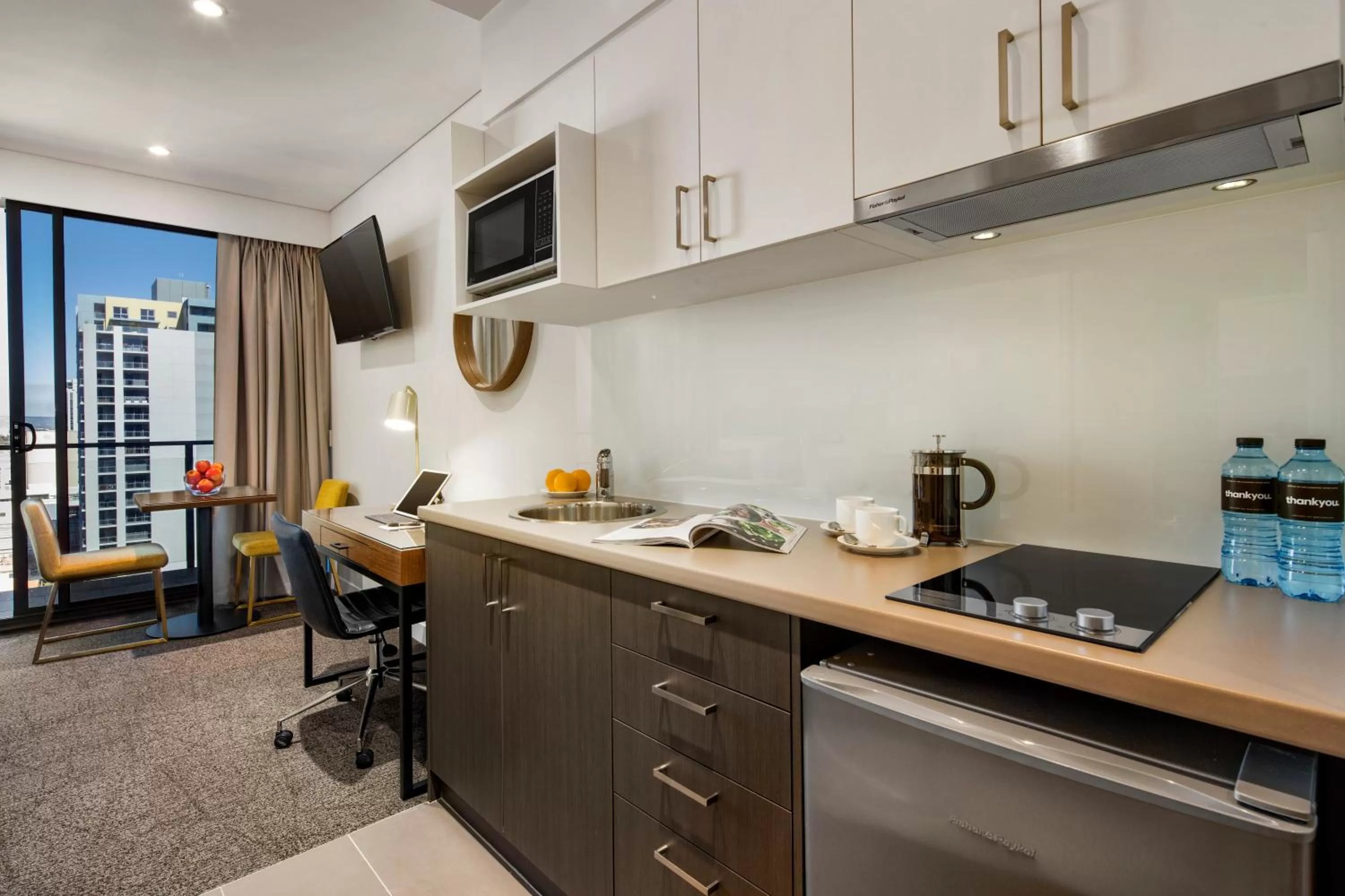 Kitchen or kitchenette in Quest East Perth