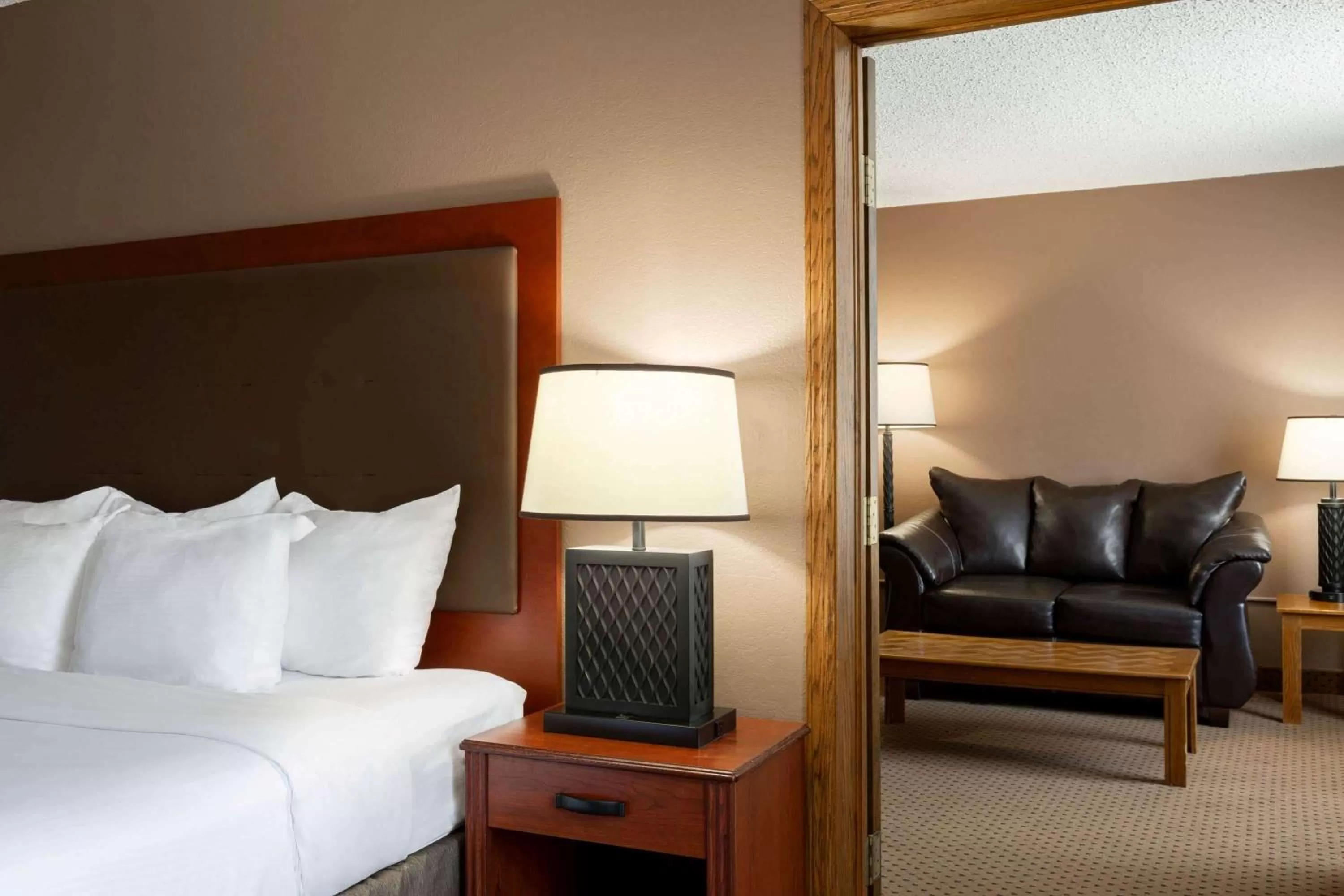 Photo of the whole room, Bed in Baymont by Wyndham Mandan Bismarck Area