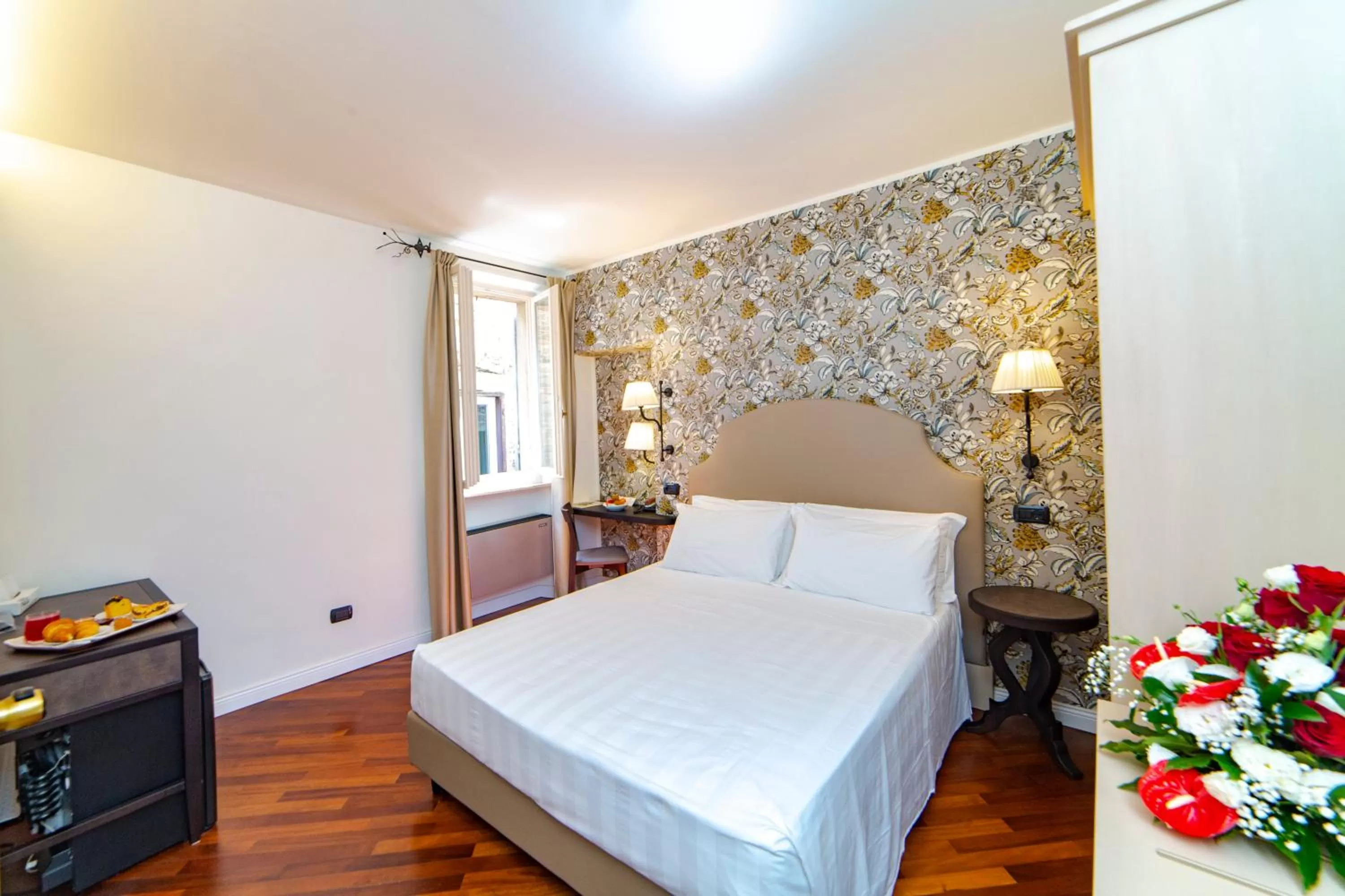 Bed in Hotel Fortuna