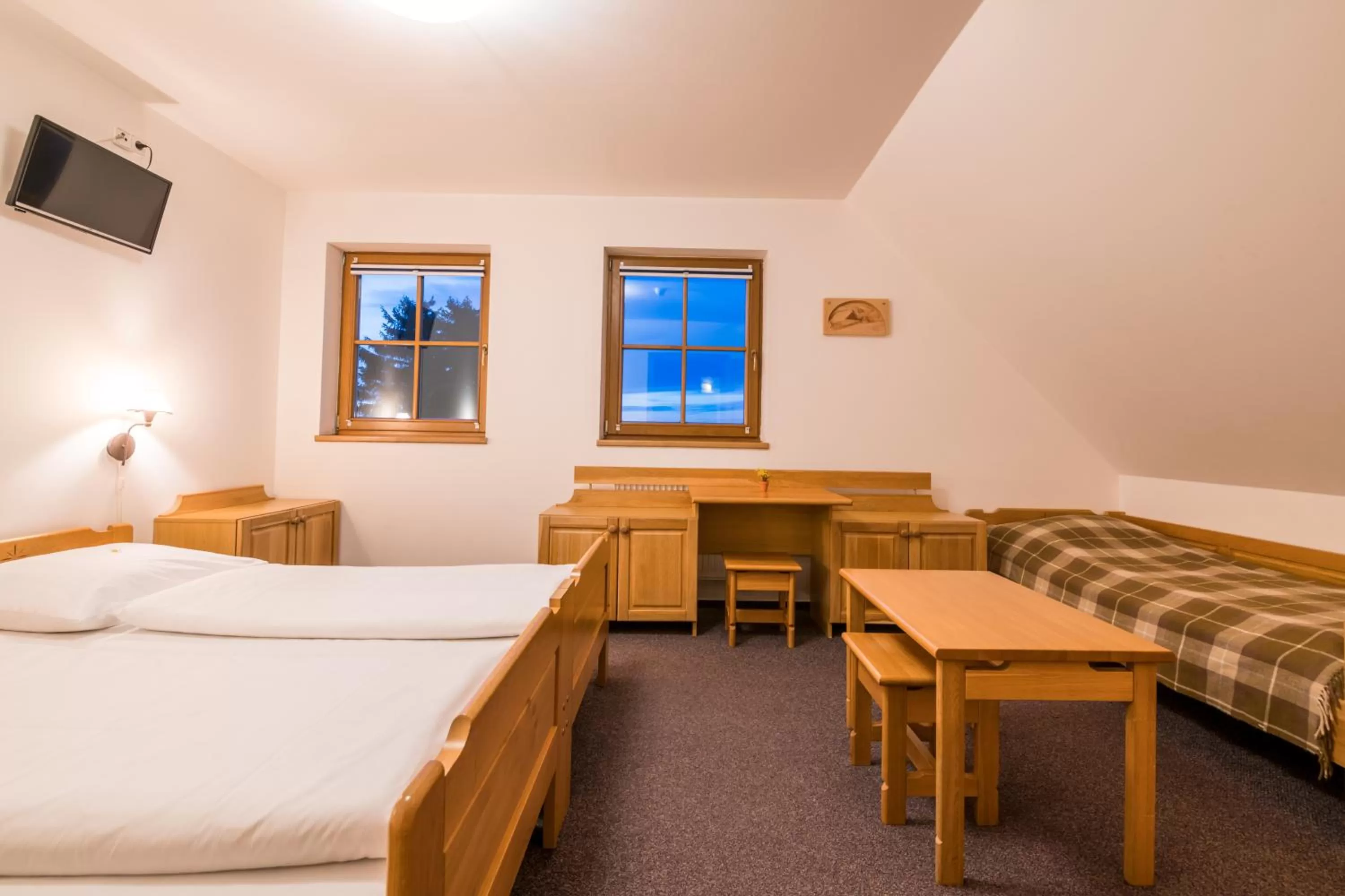 Bed in Horský Hotel Kohútka