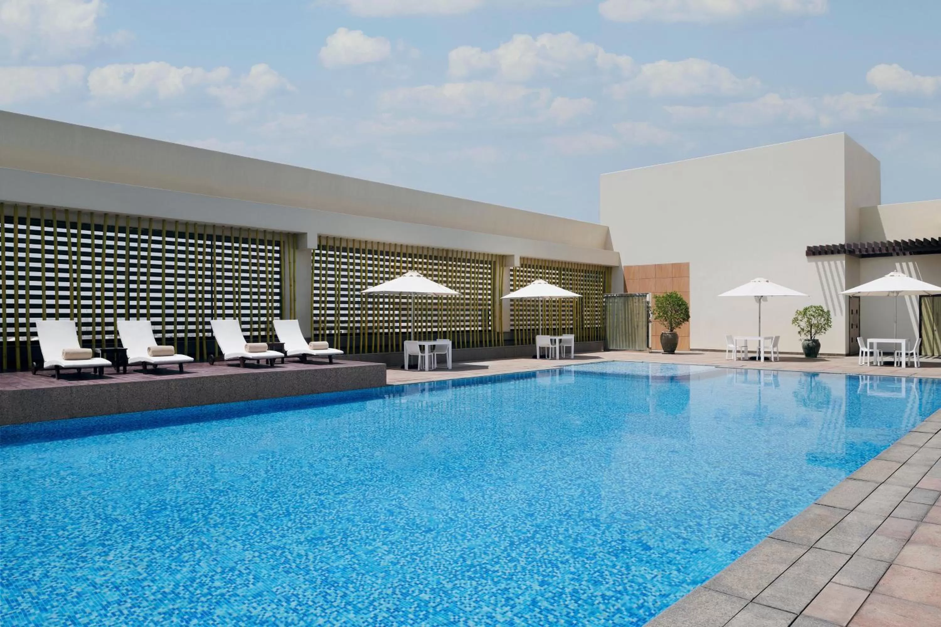 Swimming pool in InterContinental Bahrain by IHG