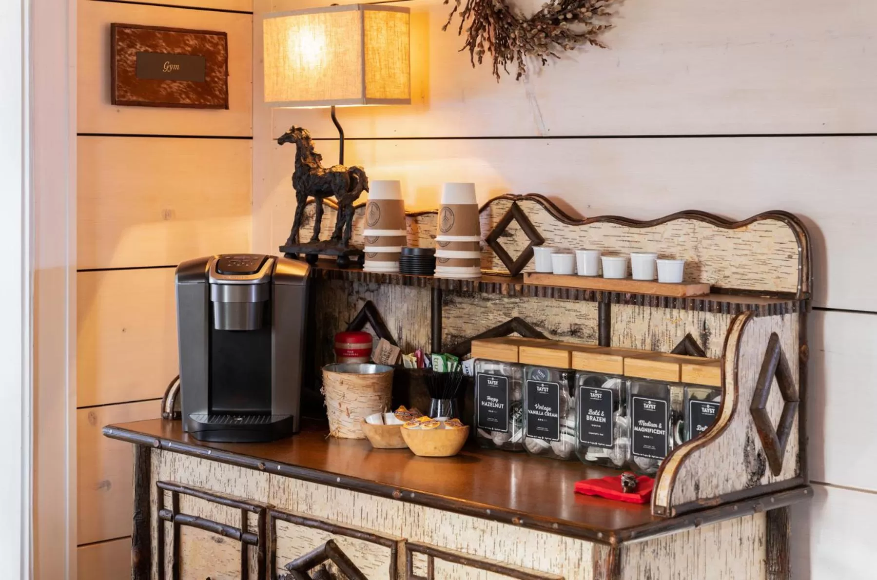 Coffee/tea facilities in The White Birch Inn