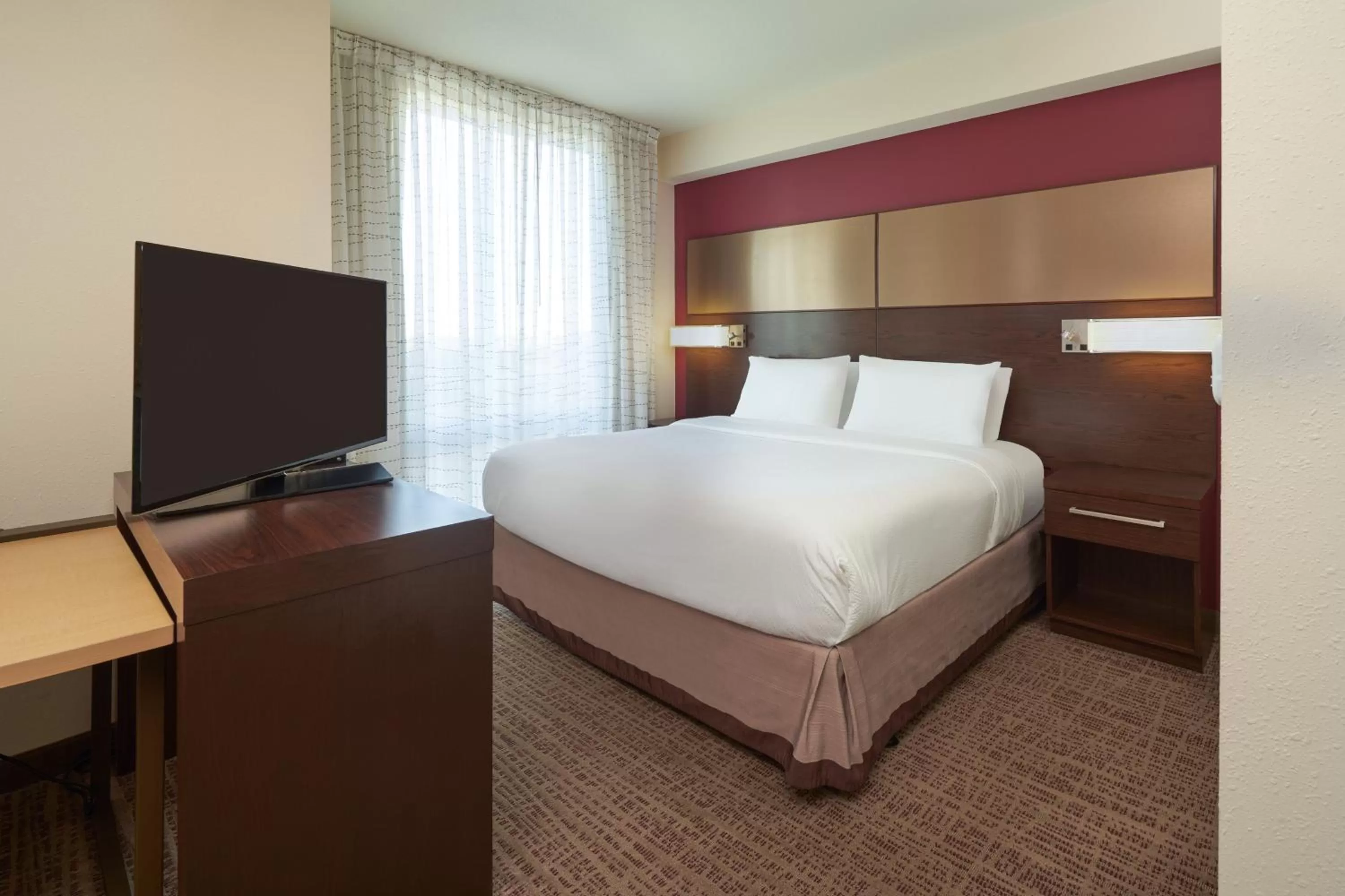 Bedroom, Bed in Residence Inn by Marriott Philadelphia Airport