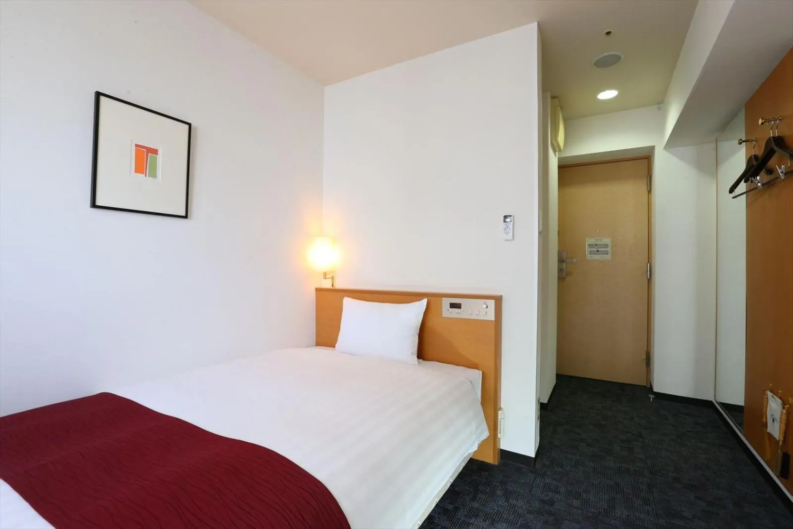 Bed in Hotel Hokke Club Hiroshima