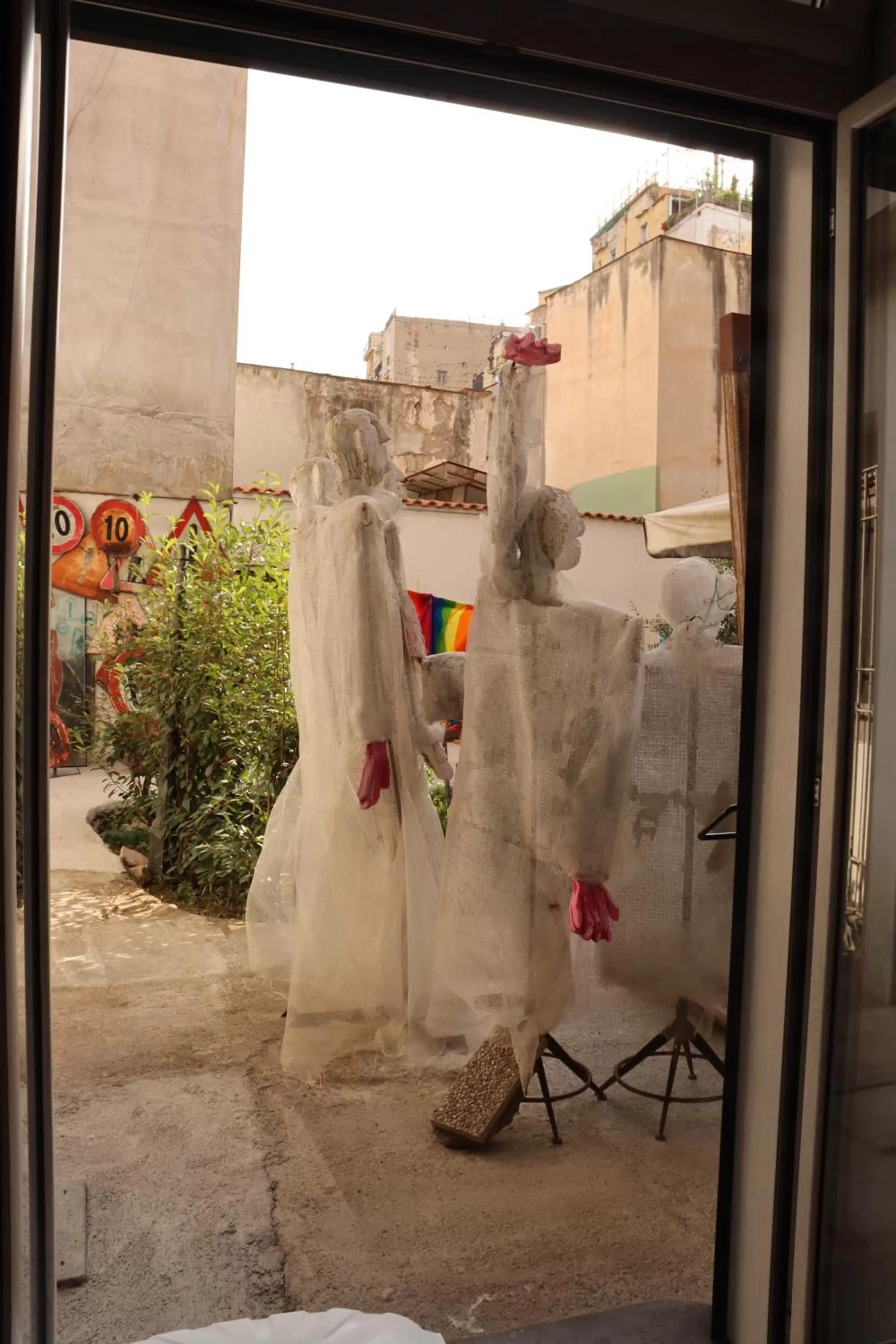 Garden view in Viaggio nel Cuore dell'Arte