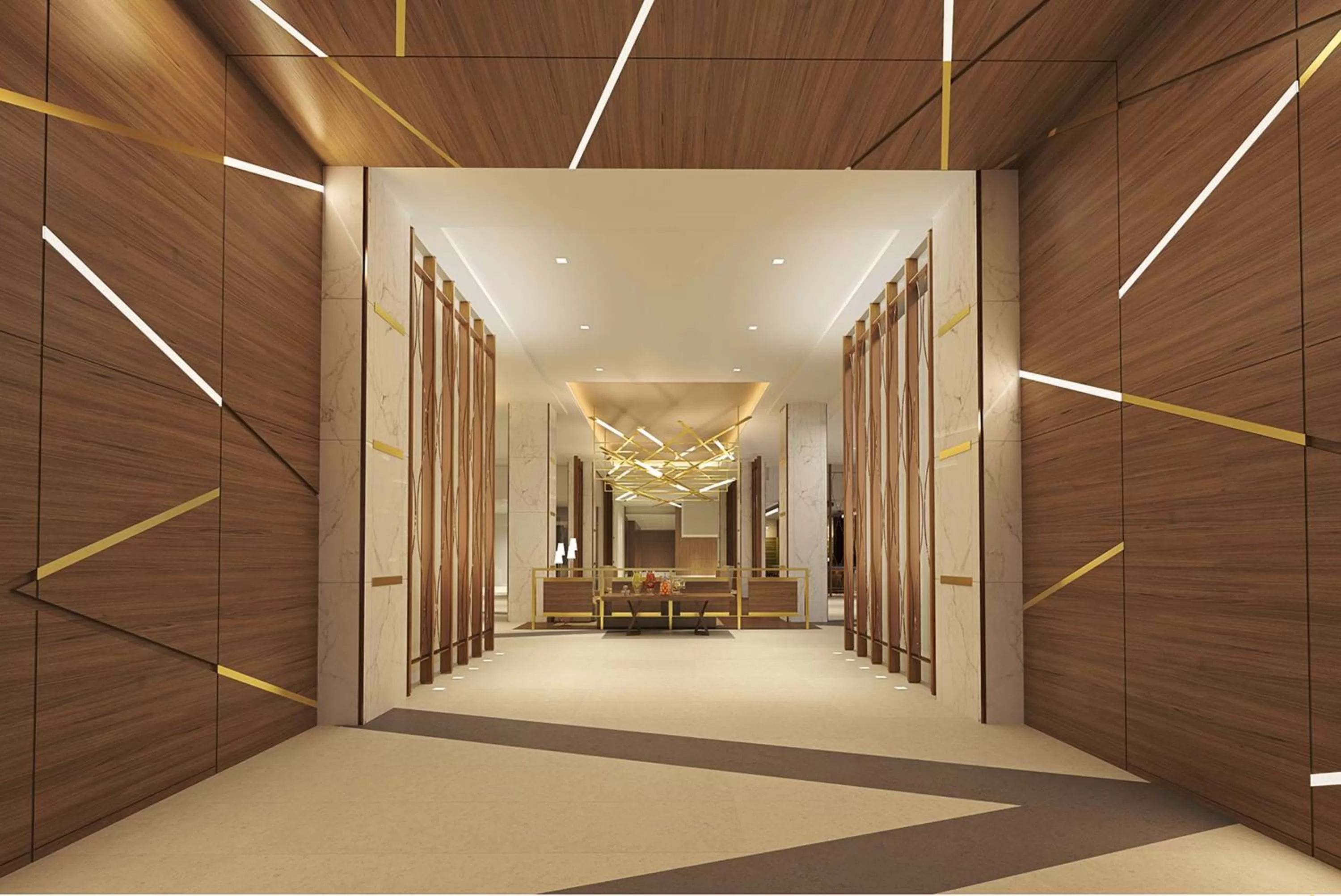 Lobby or reception in Hilton Miami Dadeland