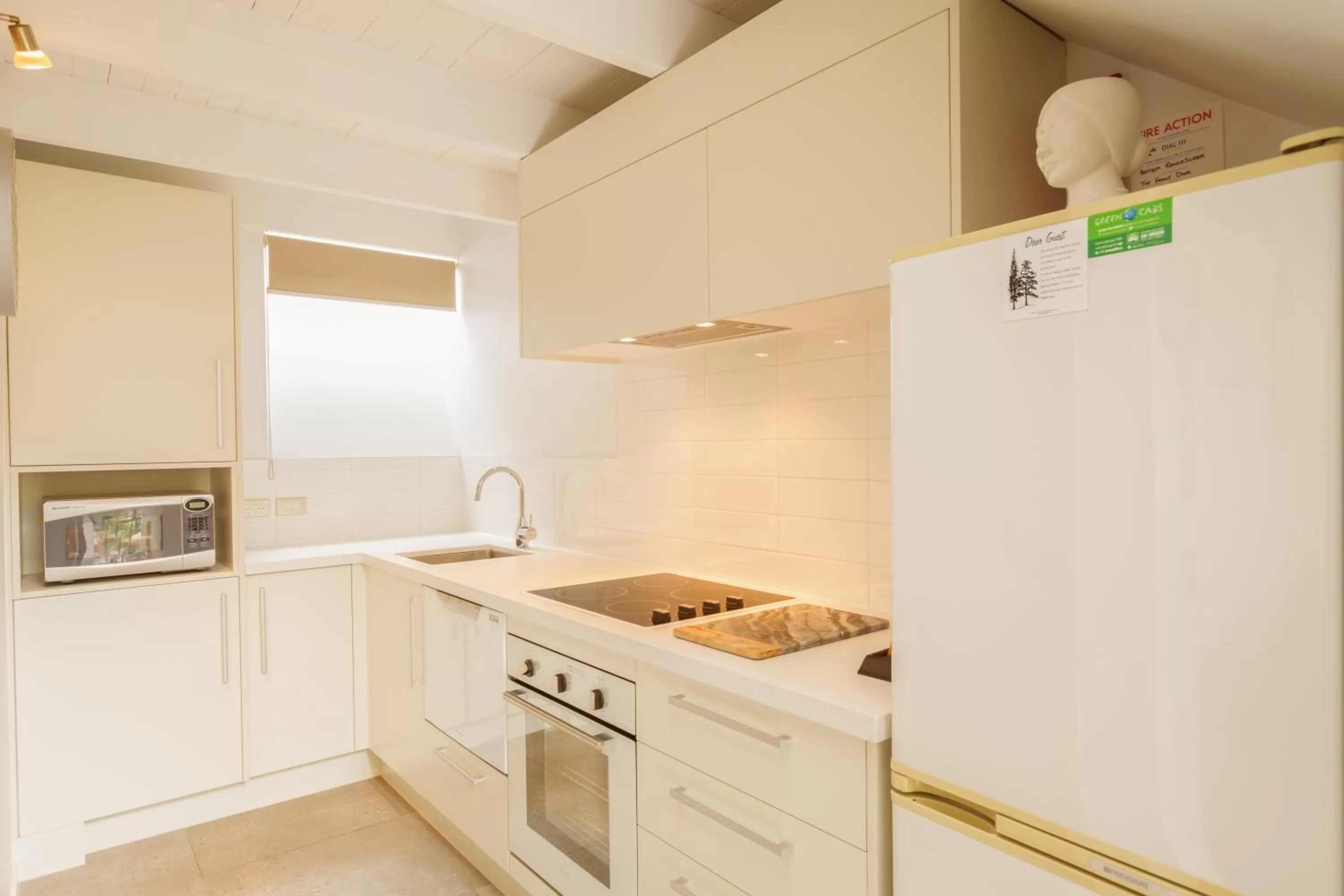 Kitchen or kitchenette in Cranbury Court Apartments
