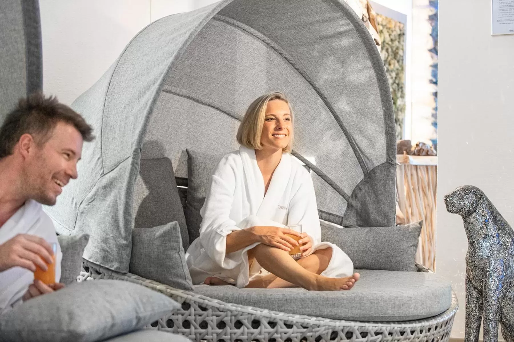 Spa and wellness centre/facilities in Alpines Lifestyle Hotel Tannenhof