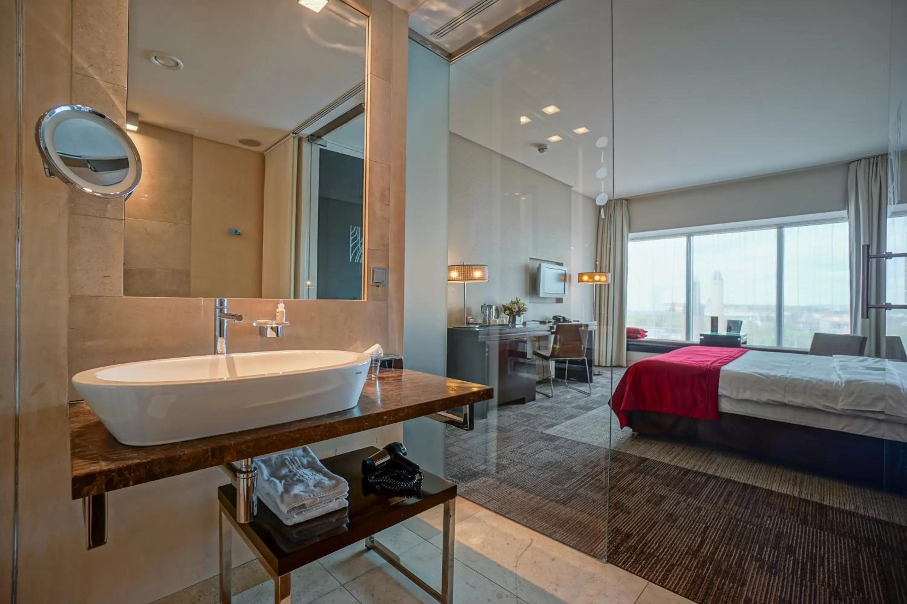 Photo of the whole room, Bed in Andersia Hotel & Spa Poznan, a member of Radisson Individuals