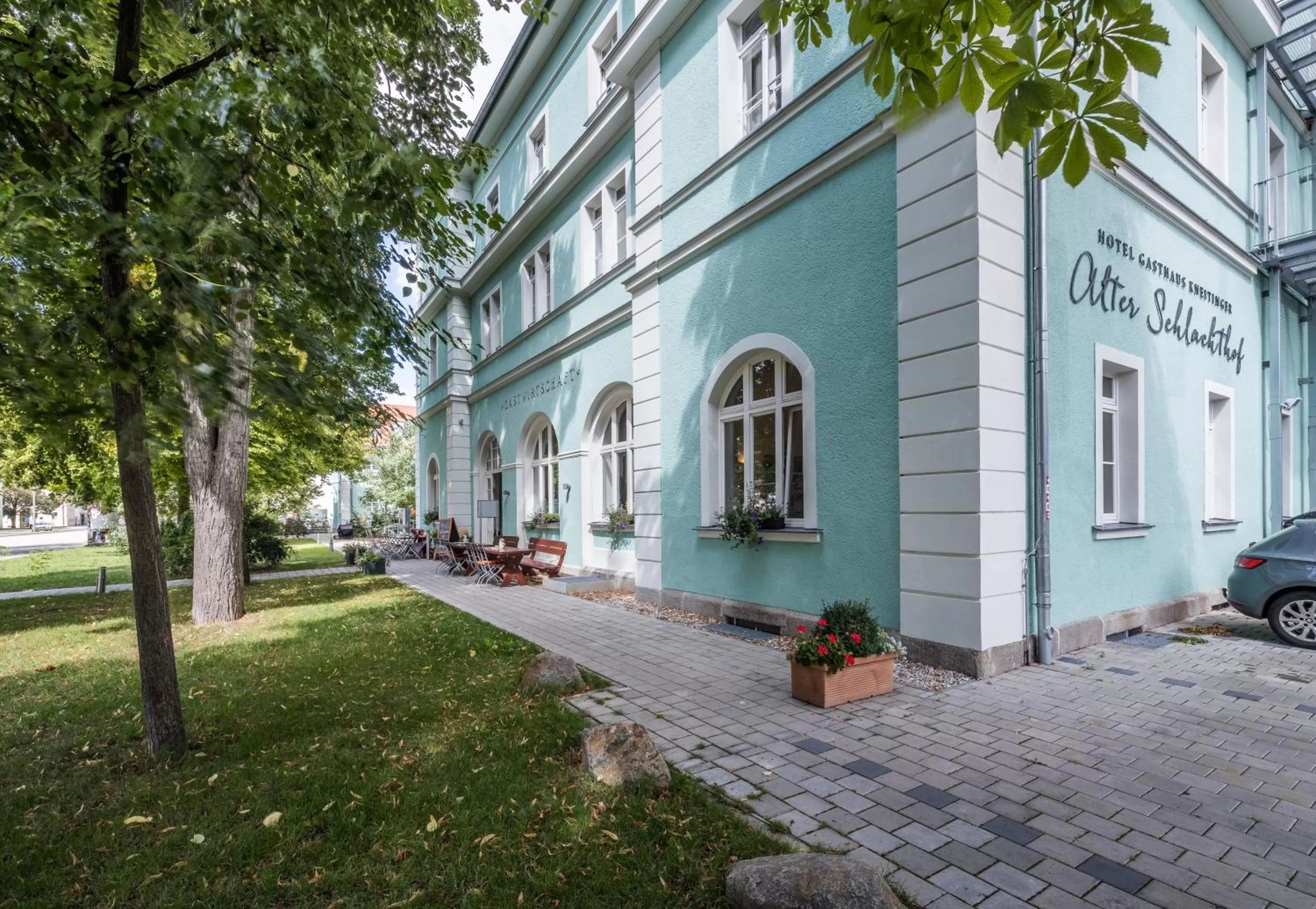 Property building in Riemhofer Alter Schlachthof