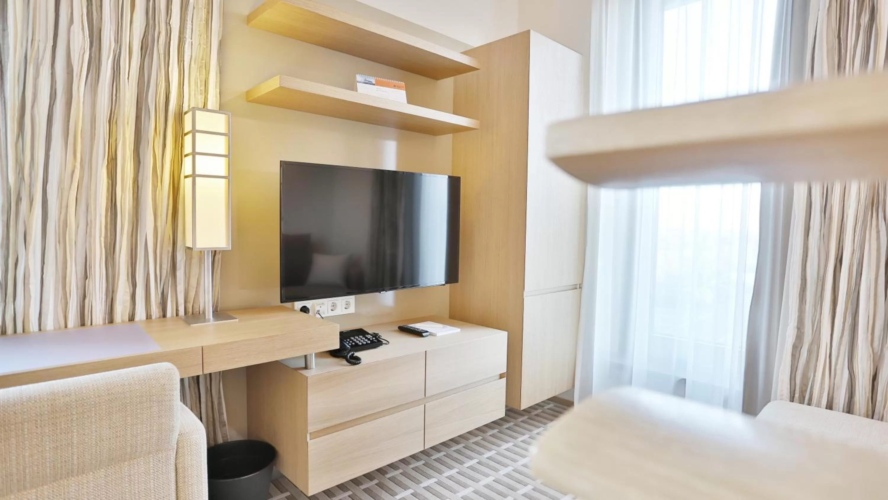 TV and multimedia, Bed in Hotel TheGreen