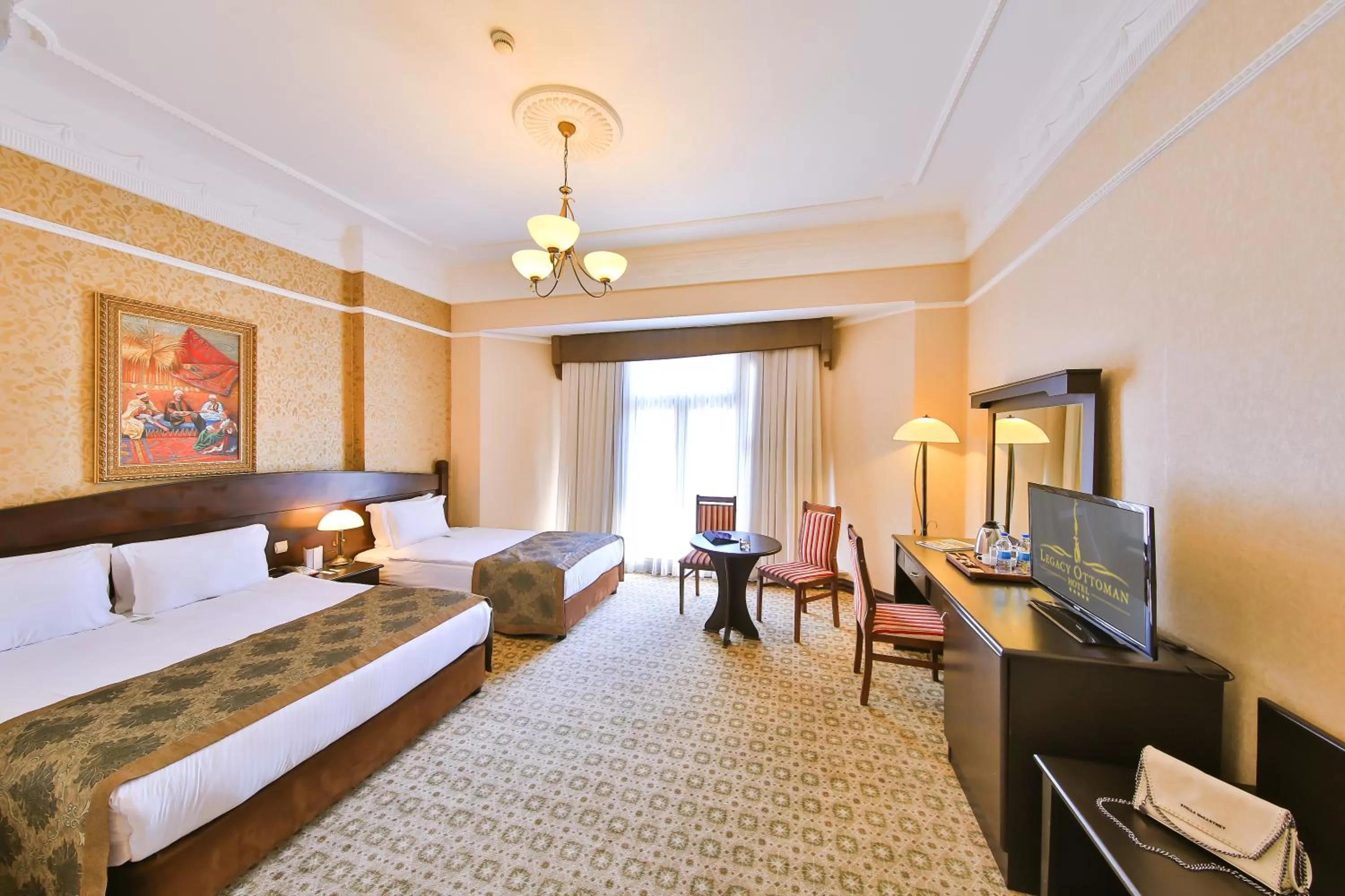 Seating area, Bed in Legacy Ottoman Hotel Istanbul Old City