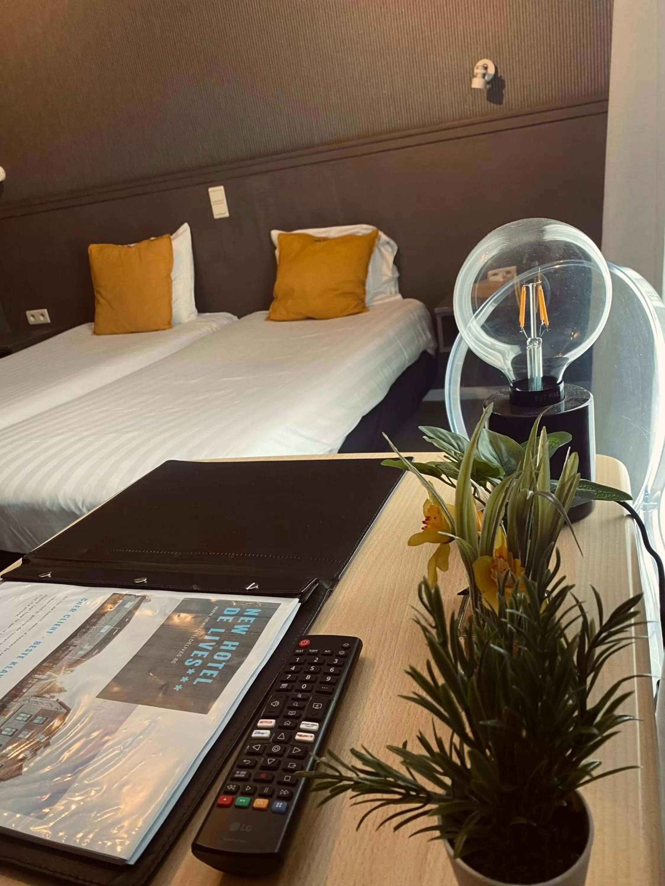 Bed in New Hotel de Lives